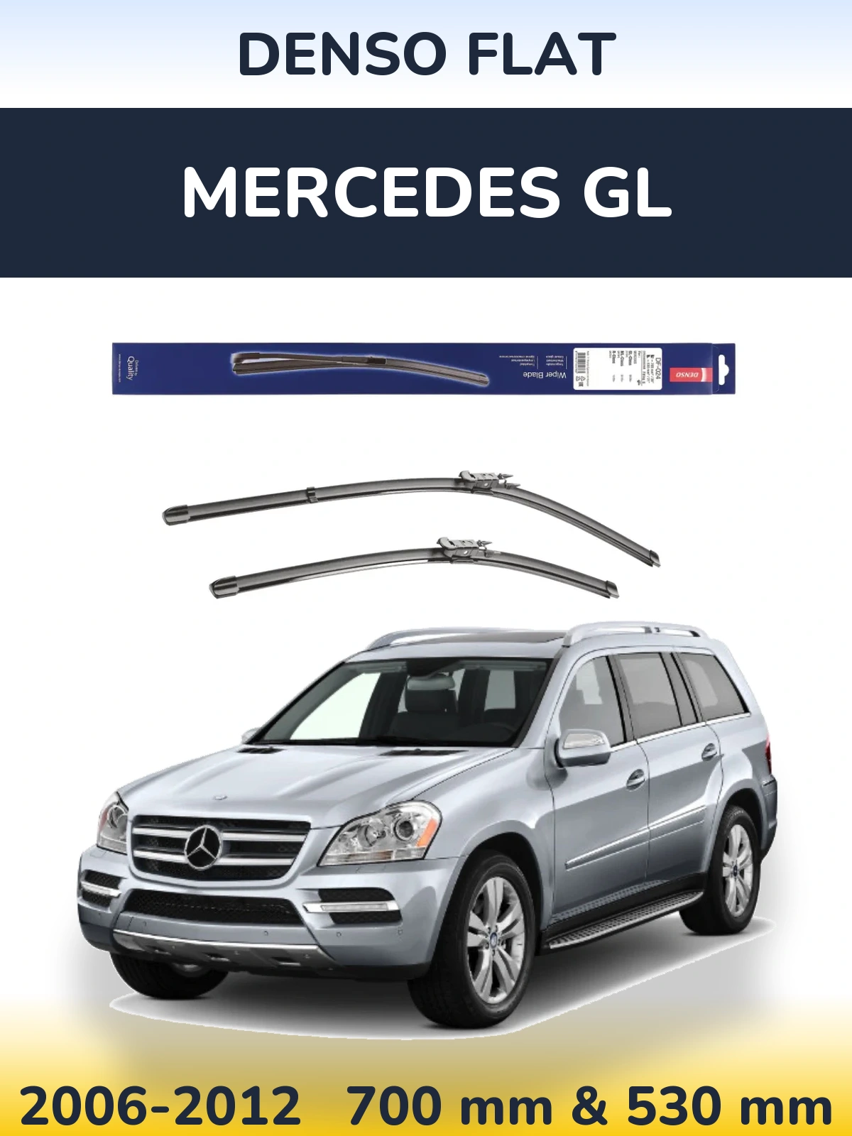 Ștergătoare Denso Flat pentru Mercedes GL