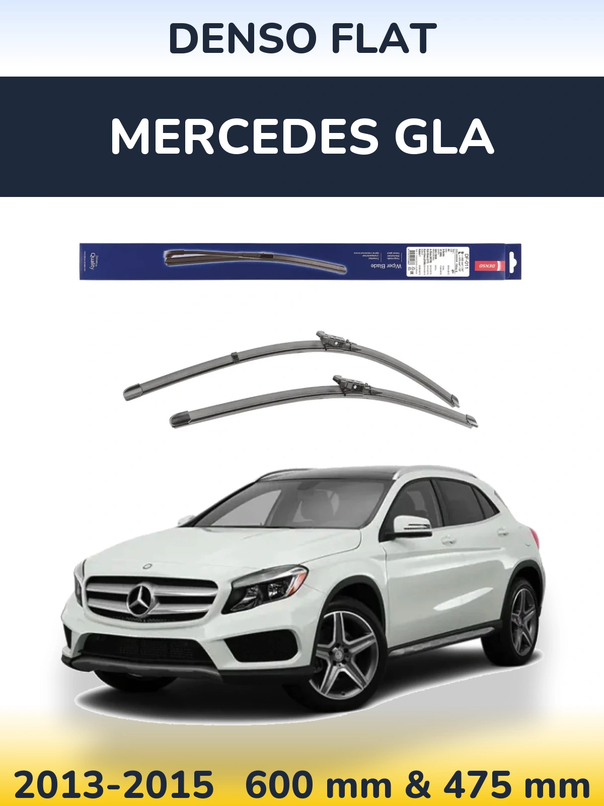 Ștergătoare Denso Flat pentru Mercedes GLA
