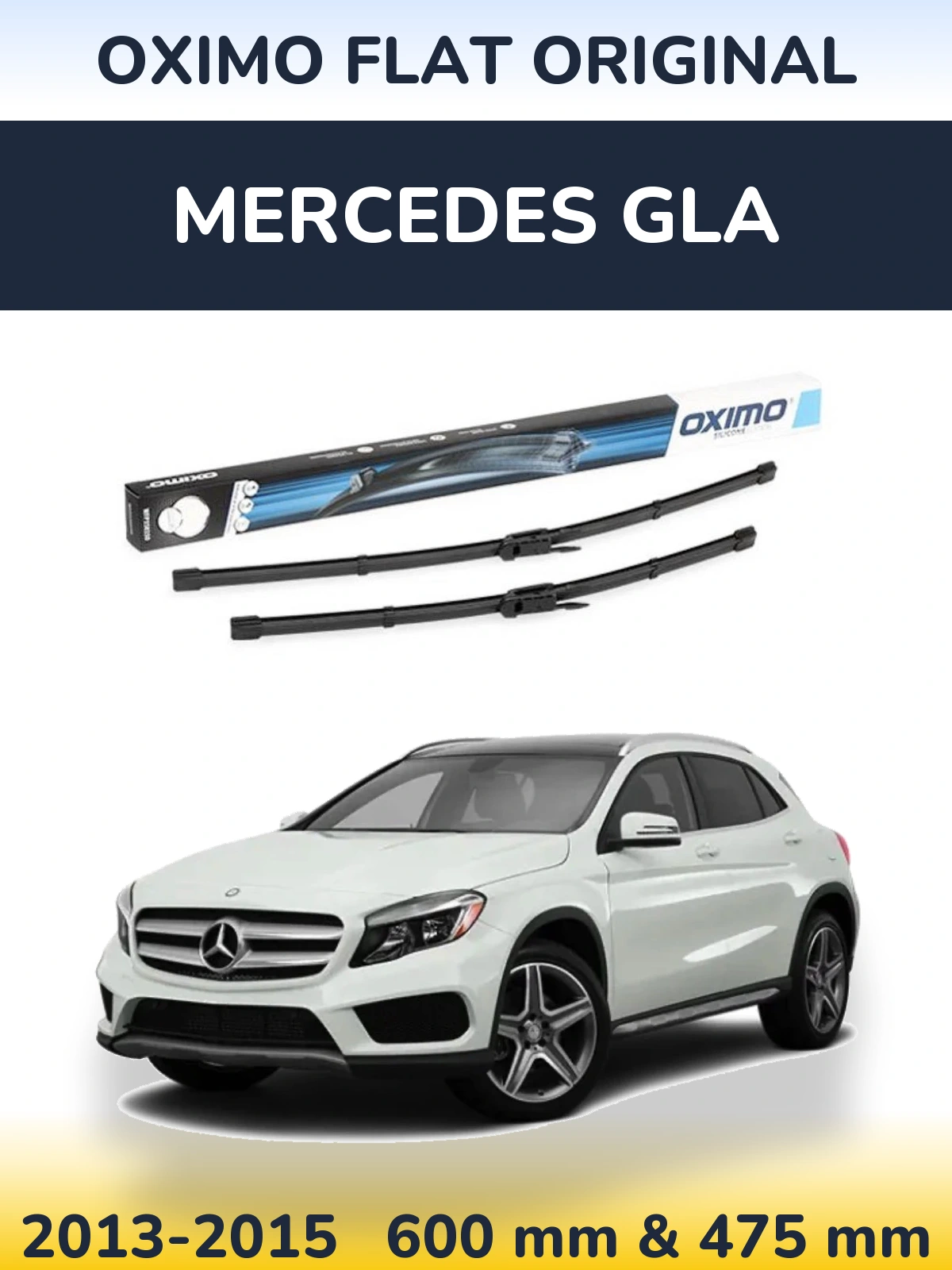 Ștergătoare Oximo Flat Original pentru Mercedes GLA