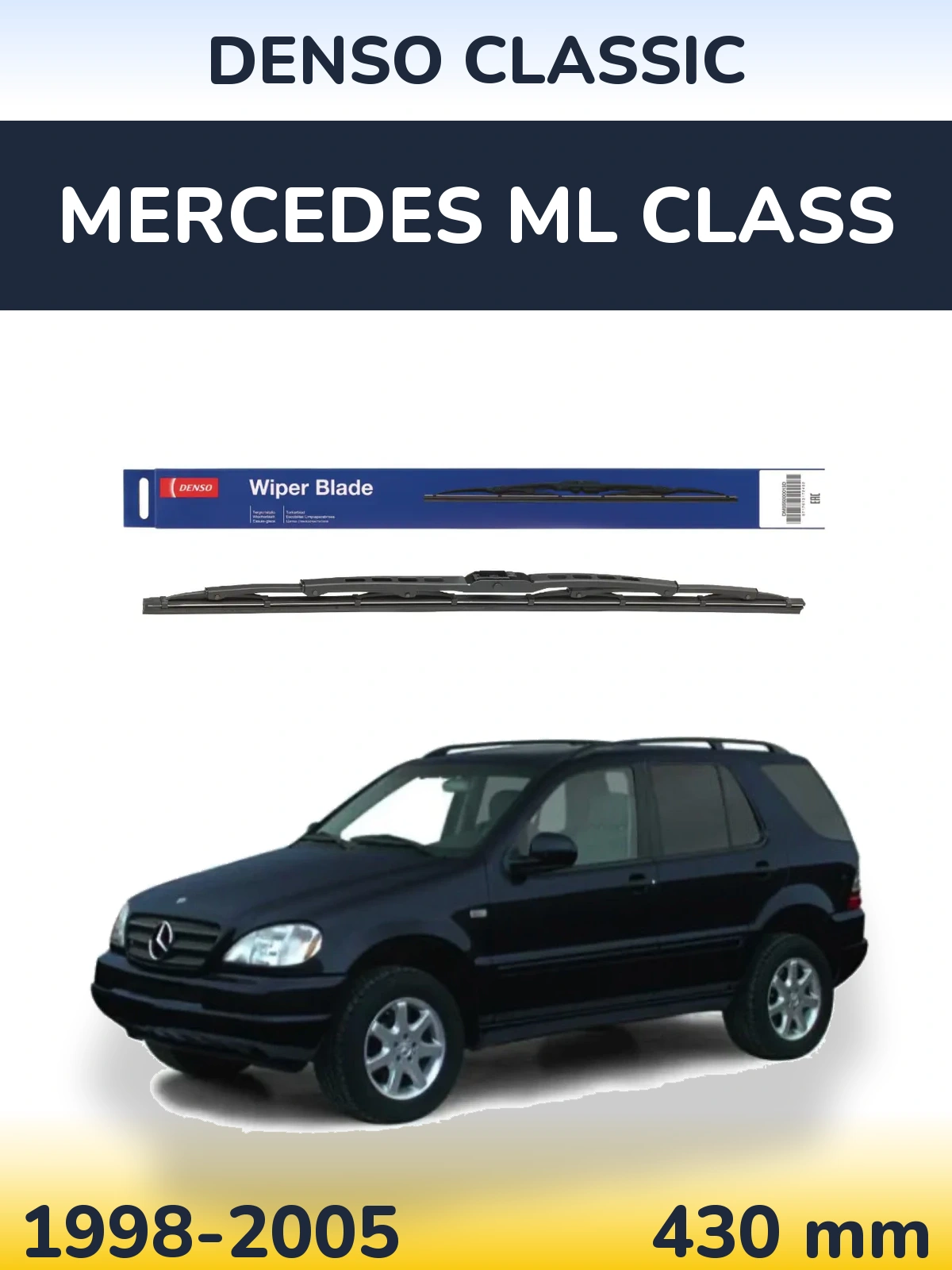Ștergătoare Denso Classic pentru Mercedes ML Class