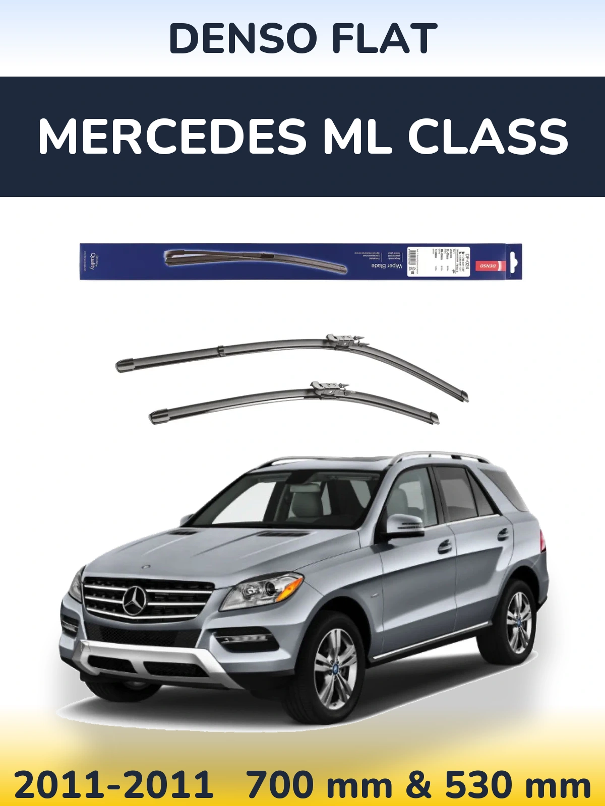 Ștergătoare Denso Flat pentru Mercedes ML Class