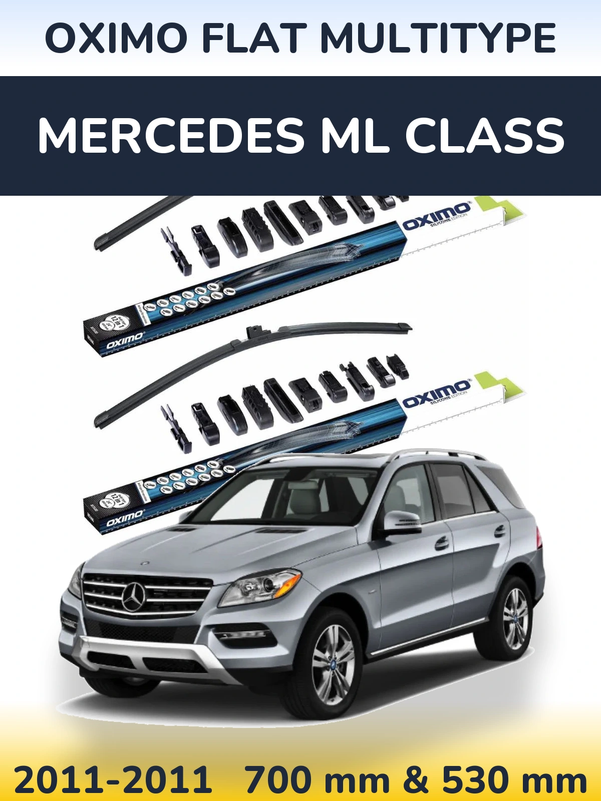 Ștergătoare Oximo Flat MultiTipe pentru Mercedes ML Class