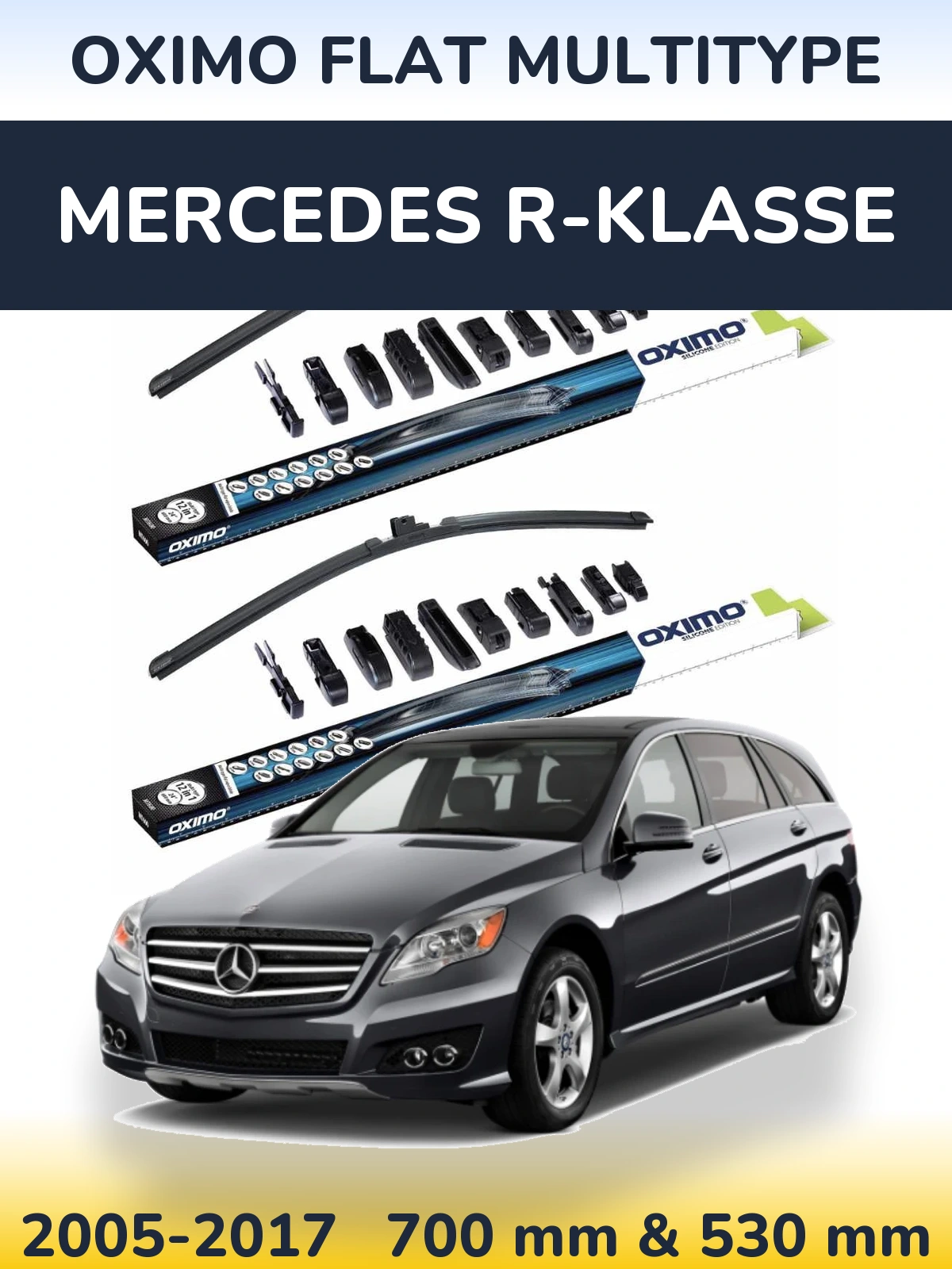 Ștergătoare Oximo Flat MultiTipe pentru Mercedes R-Klasse