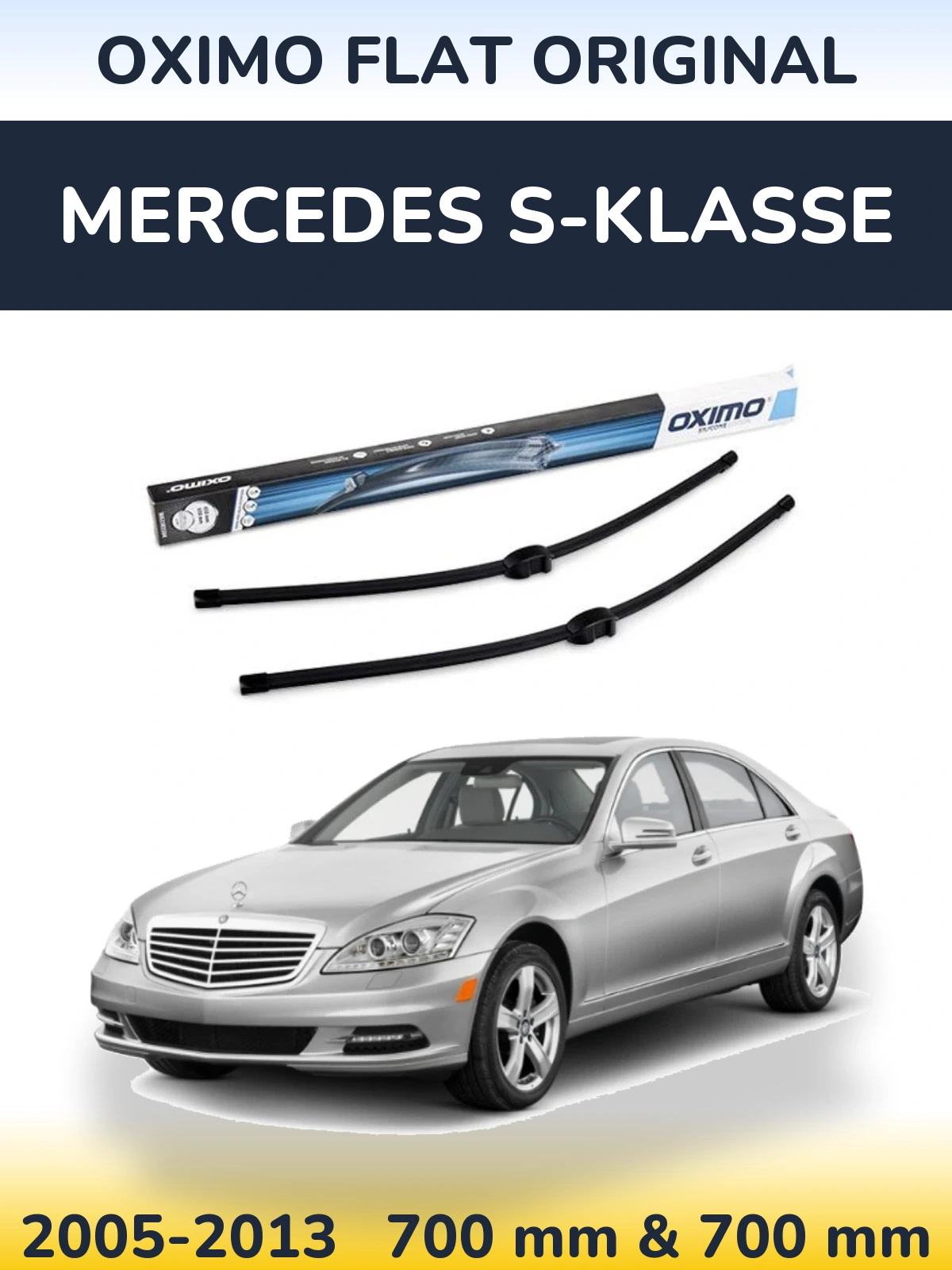 Ștergătoare Oximo Flat Original pentru Mercedes S-Klasse