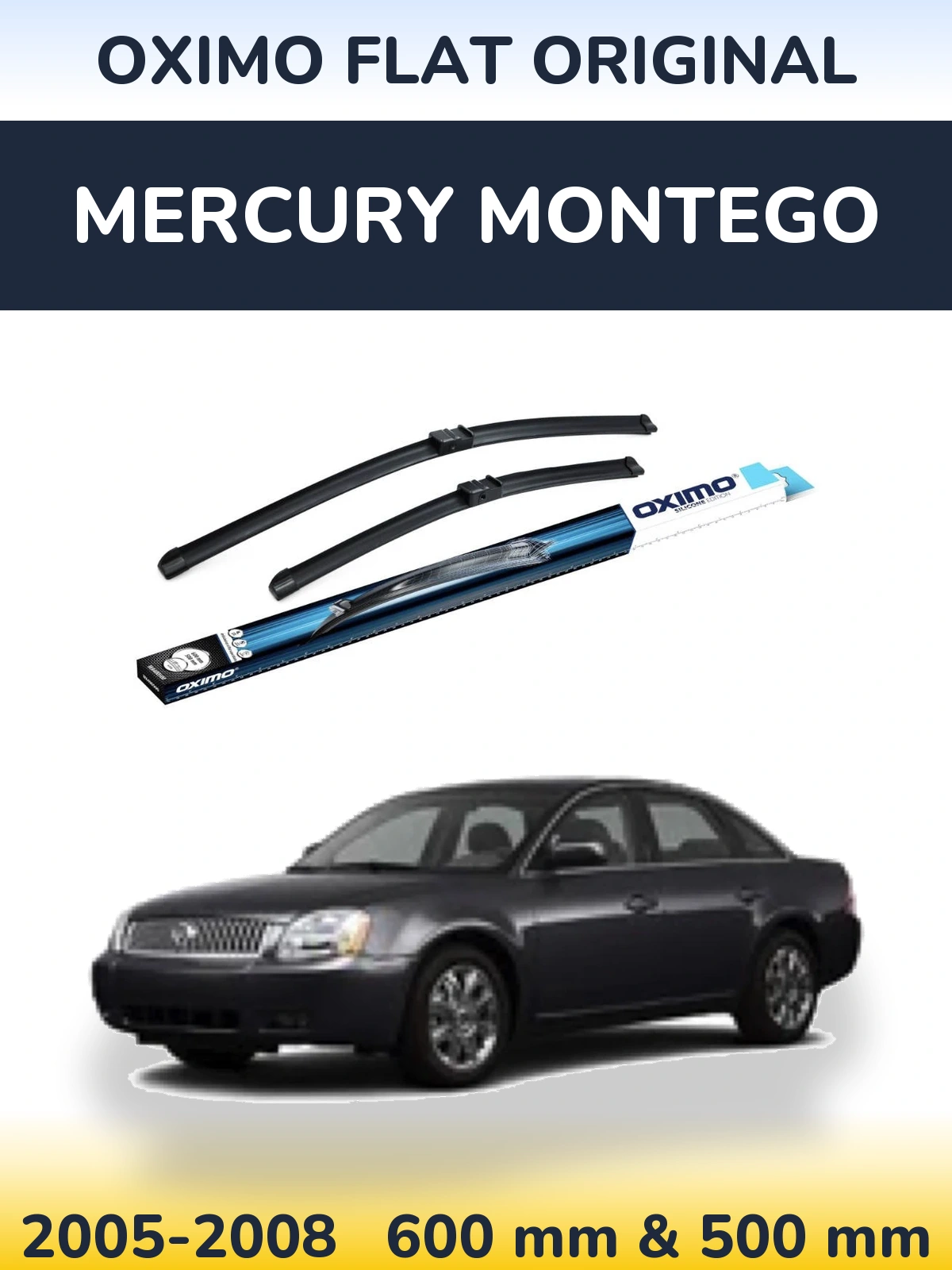 Ștergătoare Oximo Flat Original pentru Mercury Montego