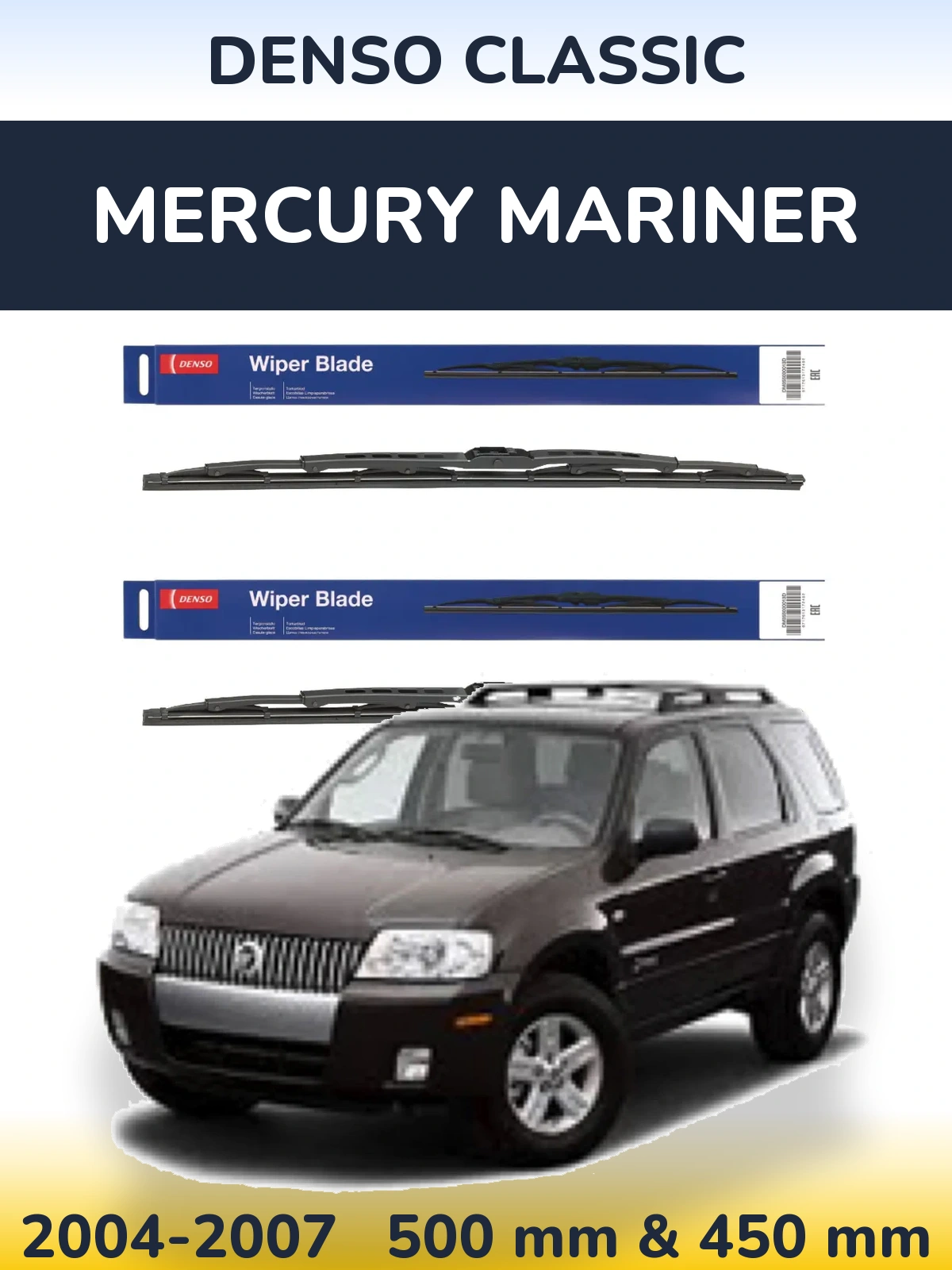 Ștergătoare Denso Classic pentru Mercury Mariner