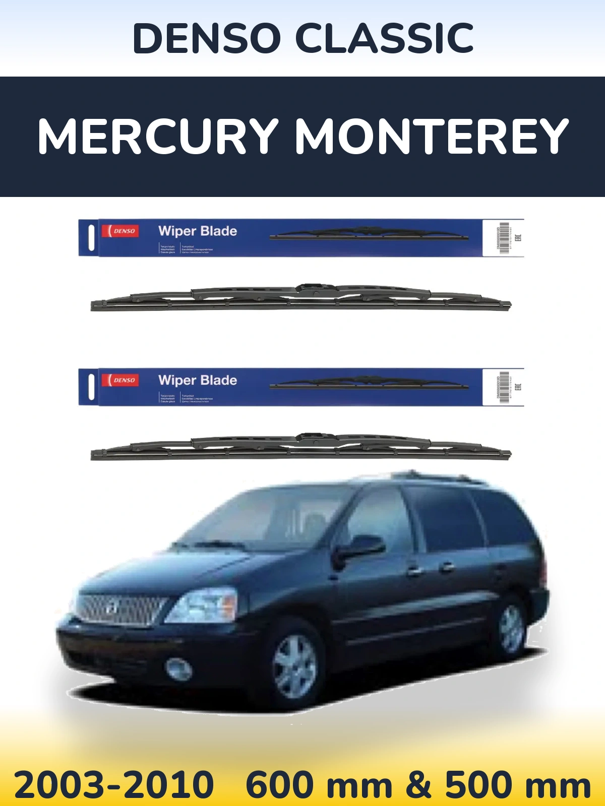 Ștergătoare Denso Classic pentru Mercury Monterey