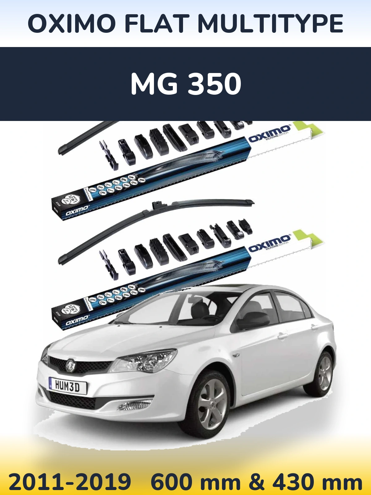 Ștergătoare Oximo Flat MultiTipe pentru MG 350