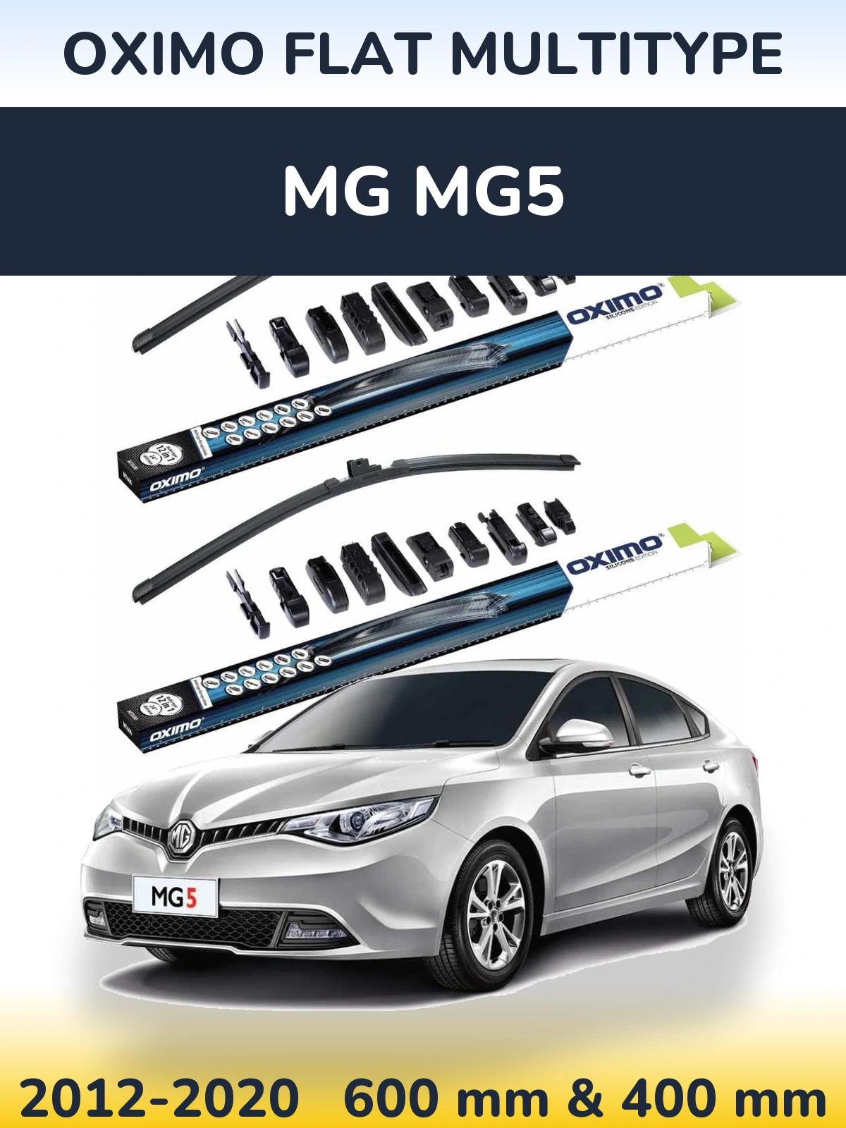 Ștergătoare Oximo Flat MultiTipe pentru MG MG5