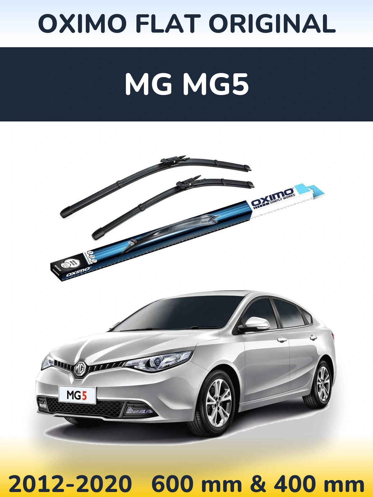 Ștergătoare Oximo Flat Original pentru MG MG5