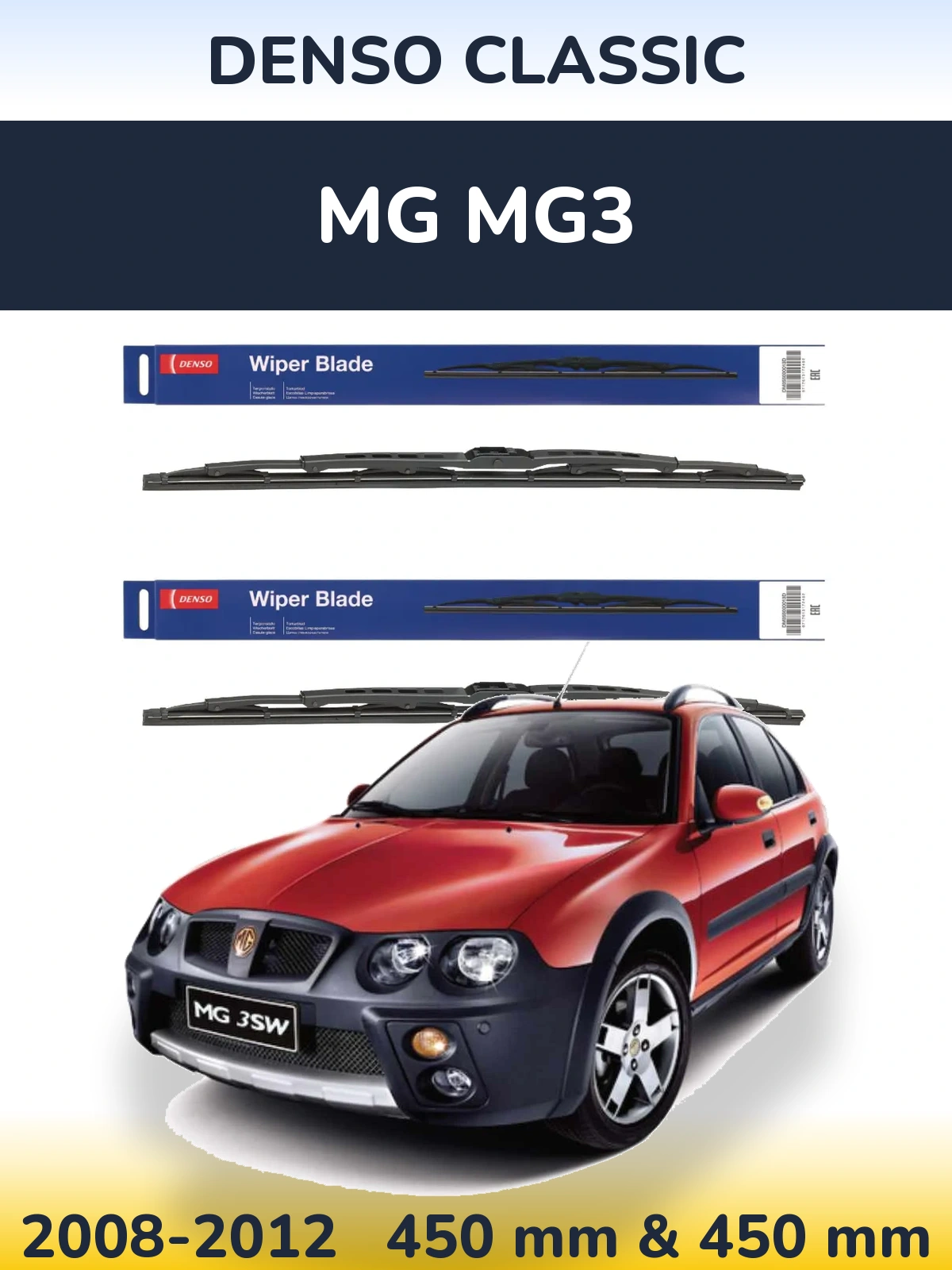 Ștergătoare Denso Classic pentru MG MG3