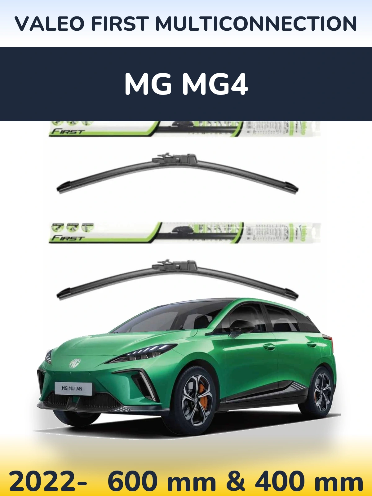 Ștergătoare Valeo First MultiConnection pentru MG MG4