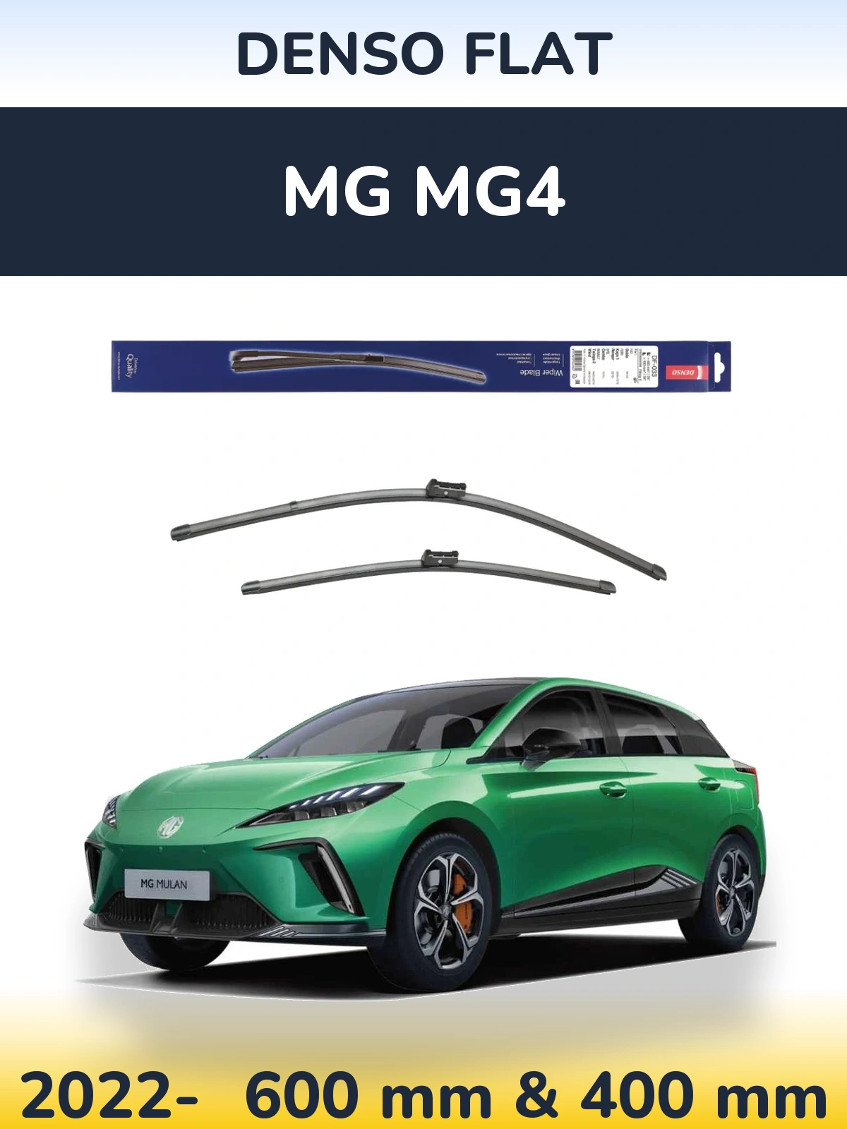Ștergătoare Denso Flat pentru MG MG4
