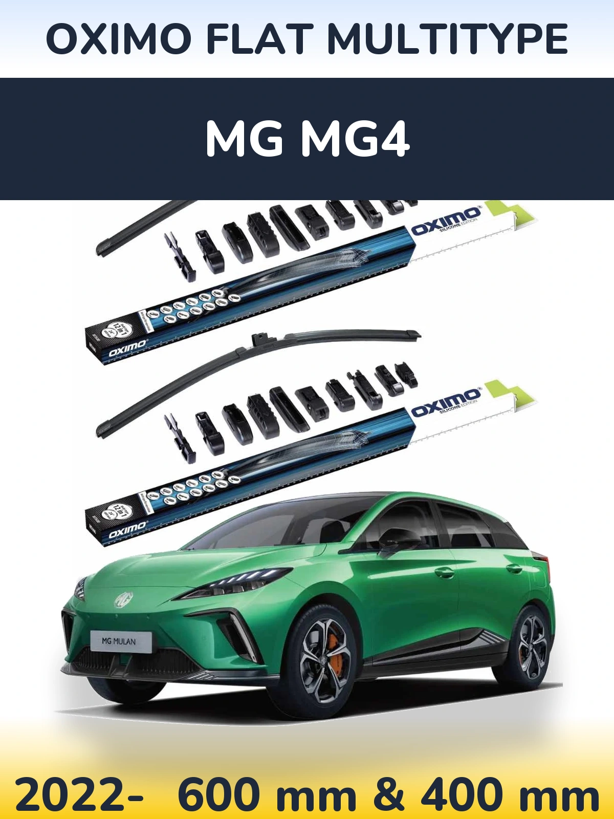Ștergătoare Oximo Flat MultiTipe pentru MG MG4