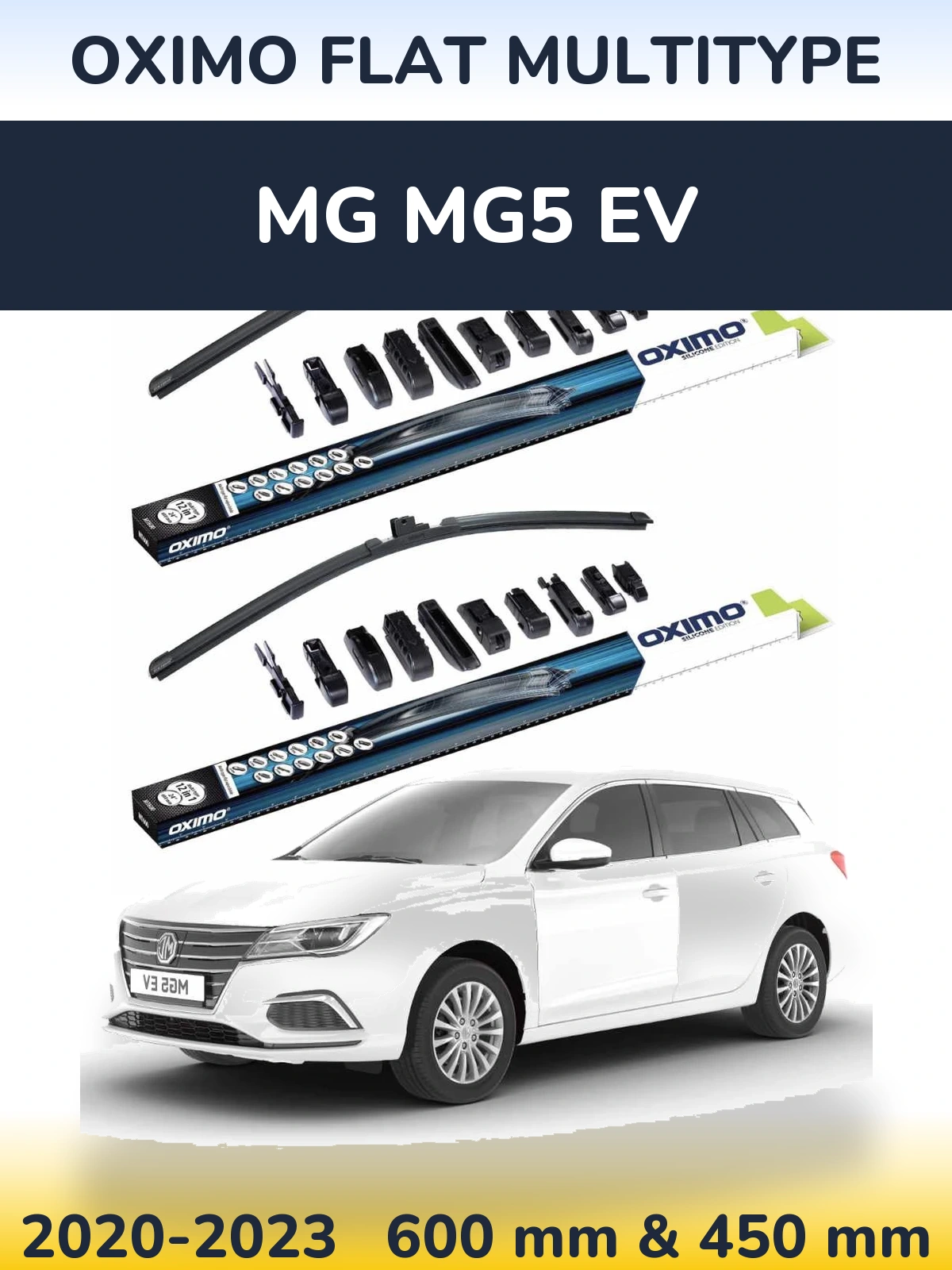 Ștergătoare Oximo Flat MultiTipe pentru MG MG5 EV