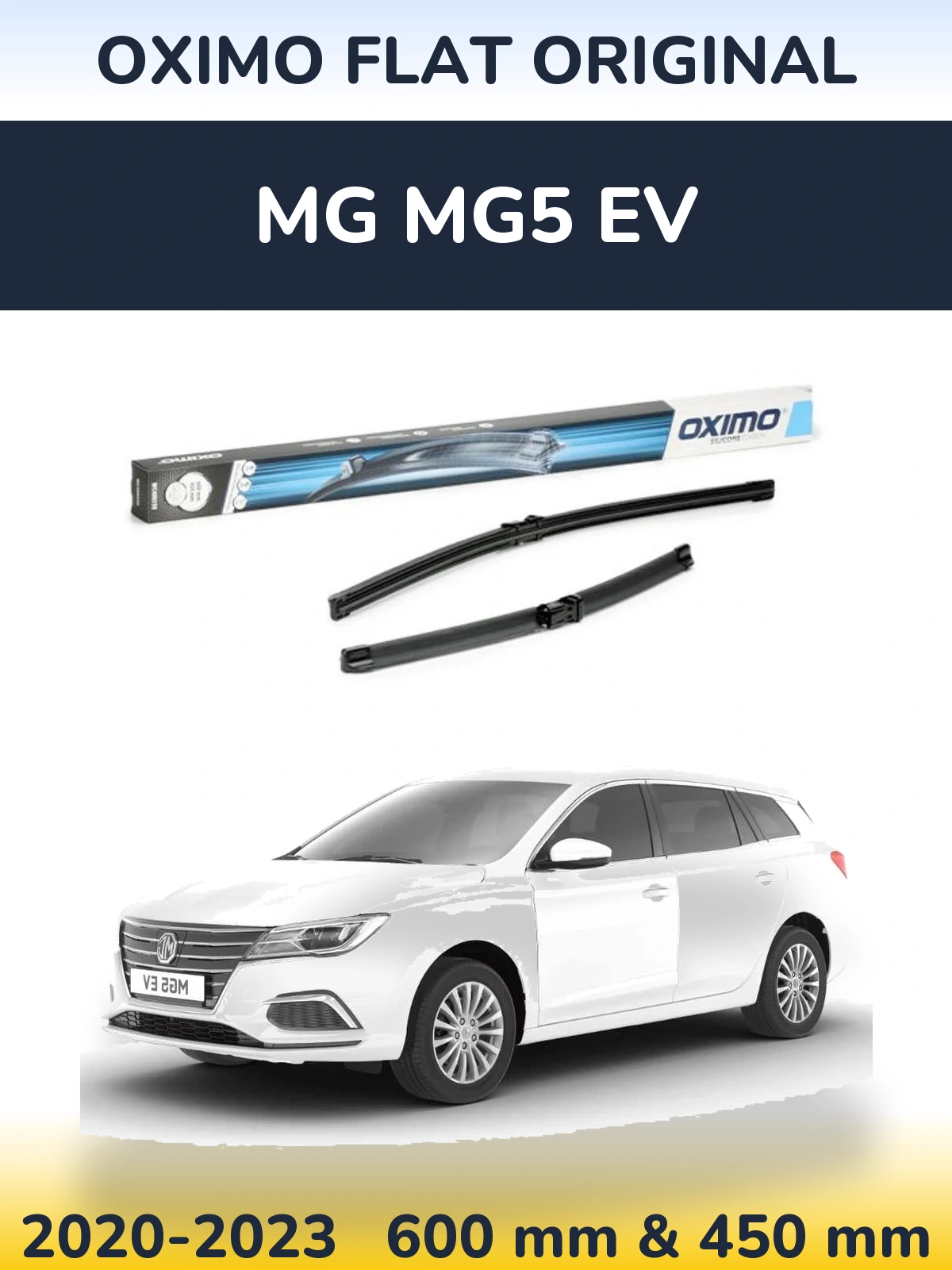 Ștergătoare Oximo Flat Original pentru MG MG5 EV