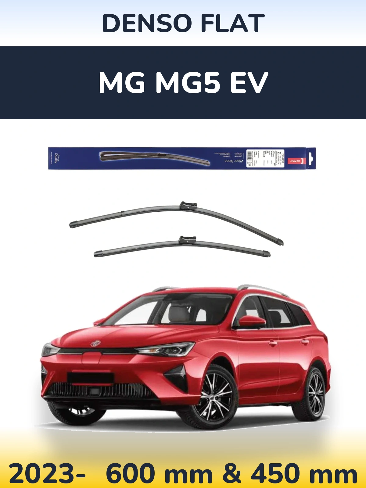 Ștergătoare Denso Flat pentru MG MG5 EV