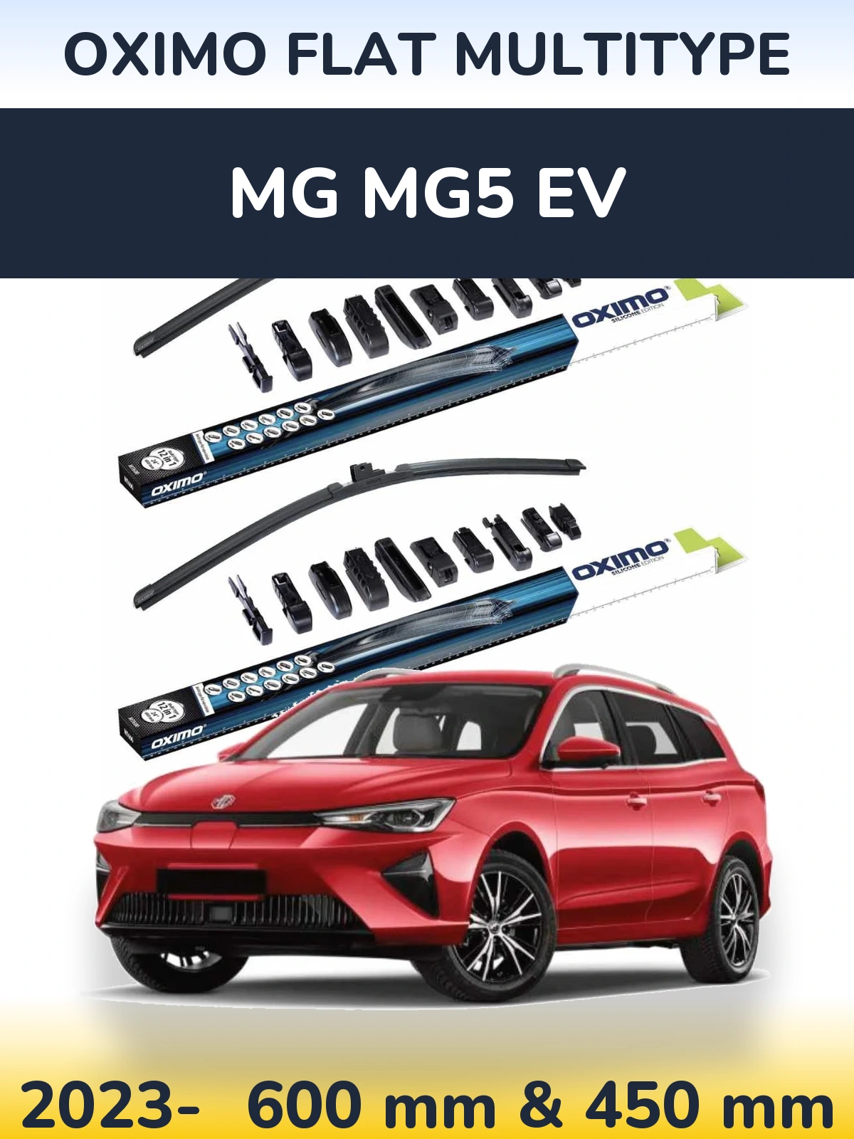 Ștergătoare Oximo Flat MultiTipe pentru MG MG5 EV