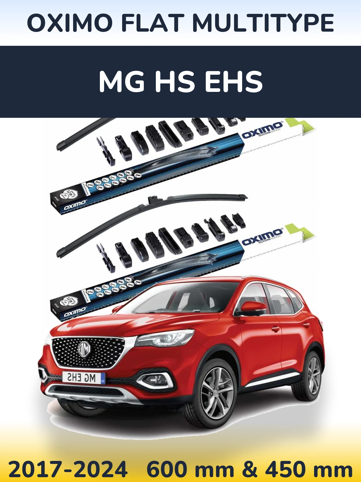 Ștergătoare Oximo Flat MultiTipe pentru MG HS eHS