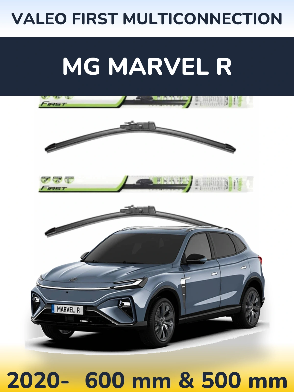 Ștergătoare Valeo First MultiConnection pentru MG Marvel R