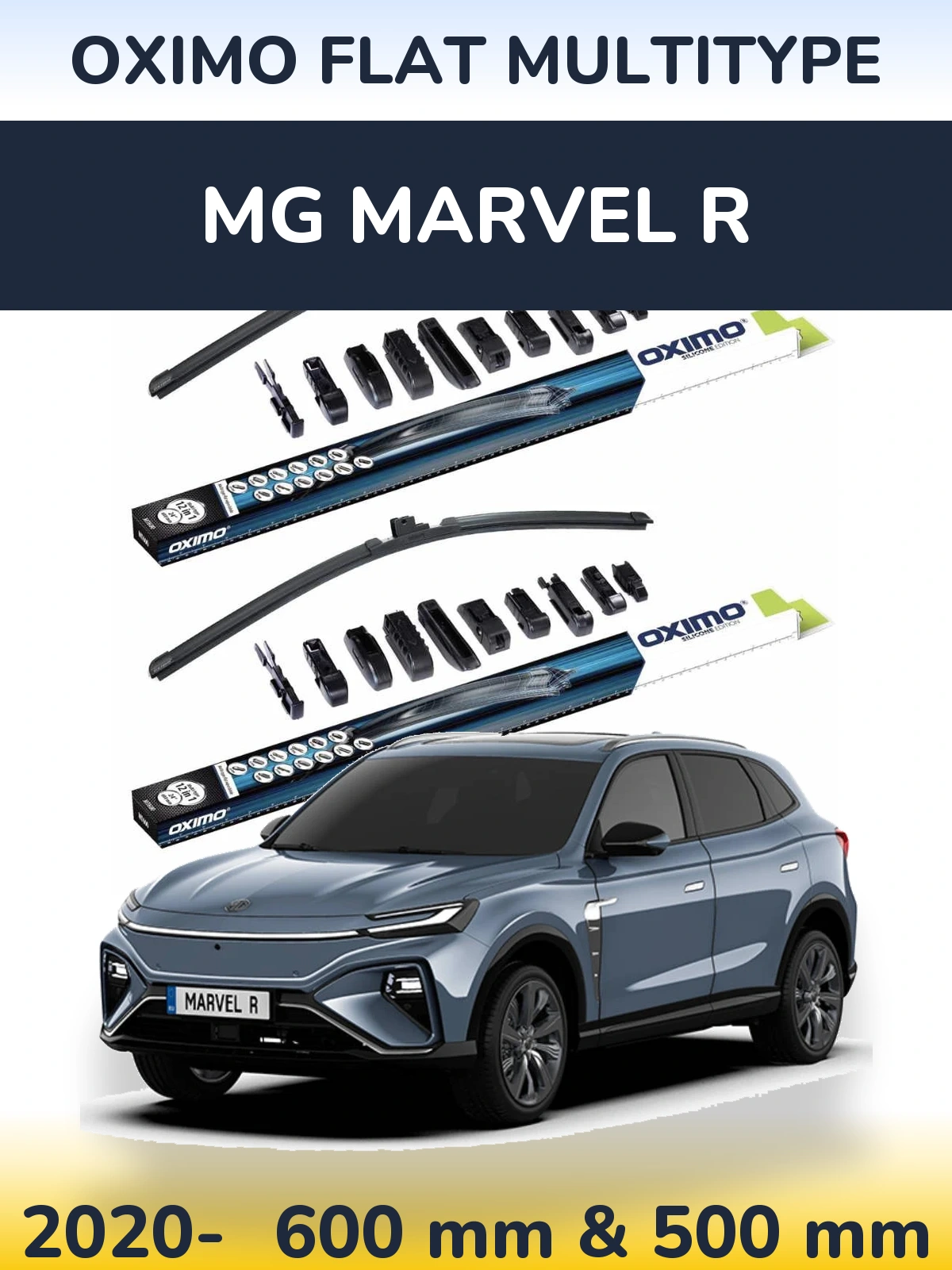 Ștergătoare Oximo Flat MultiTipe pentru MG Marvel R