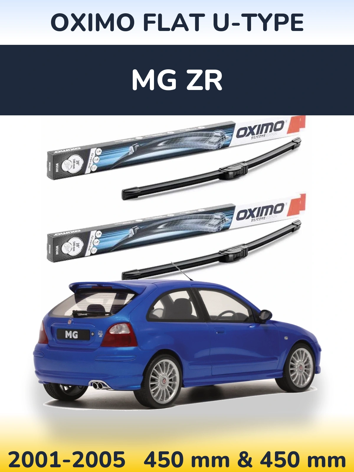Ștergătoare Oximo Flat U-type pentru MG ZR
