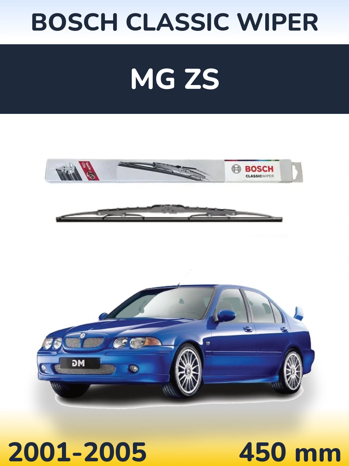 Ștergătoare BOSCH Classic Wiper pentru MG ZS