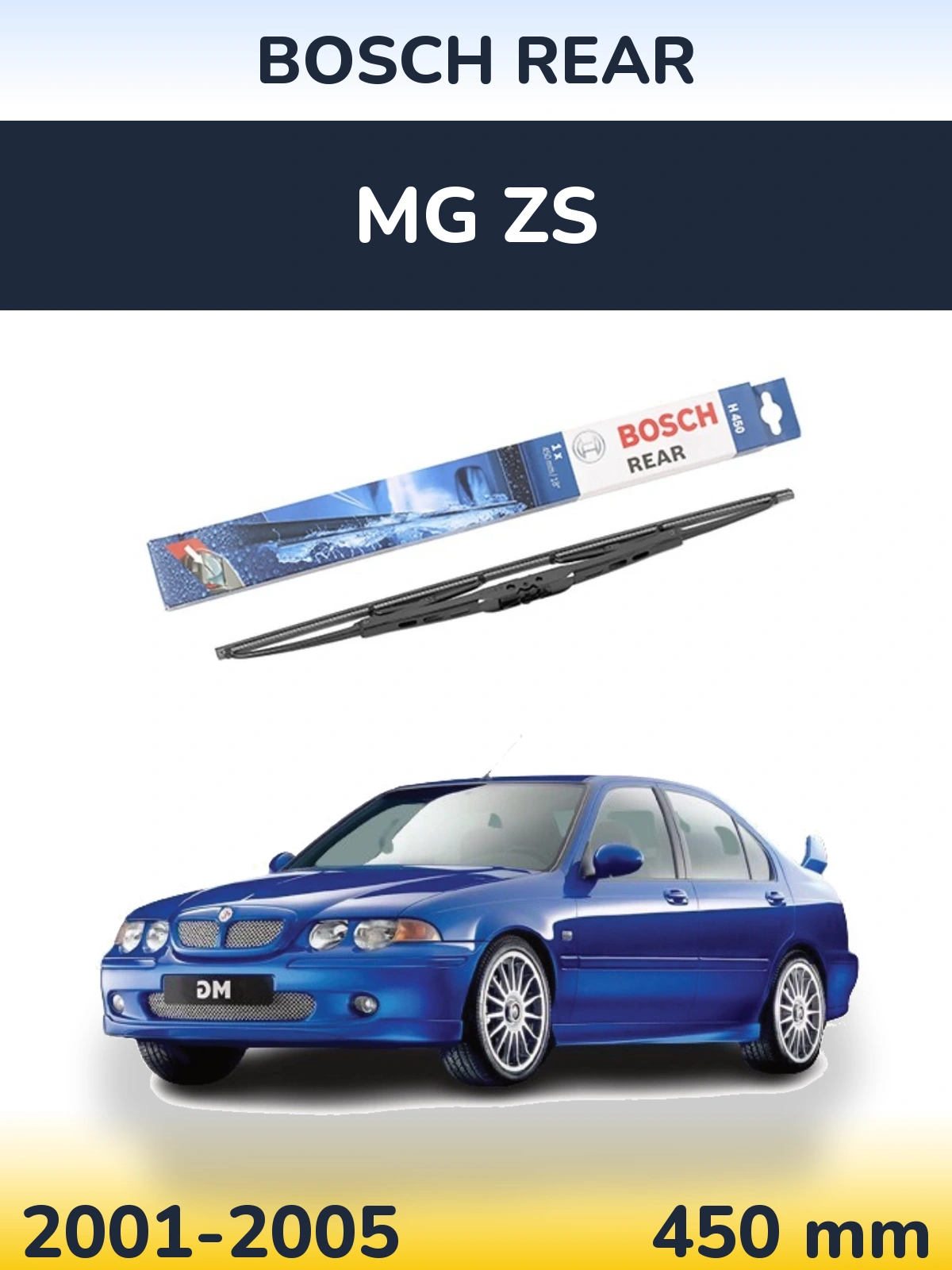 Ștergătoare BOSCH Rear pentru MG ZS