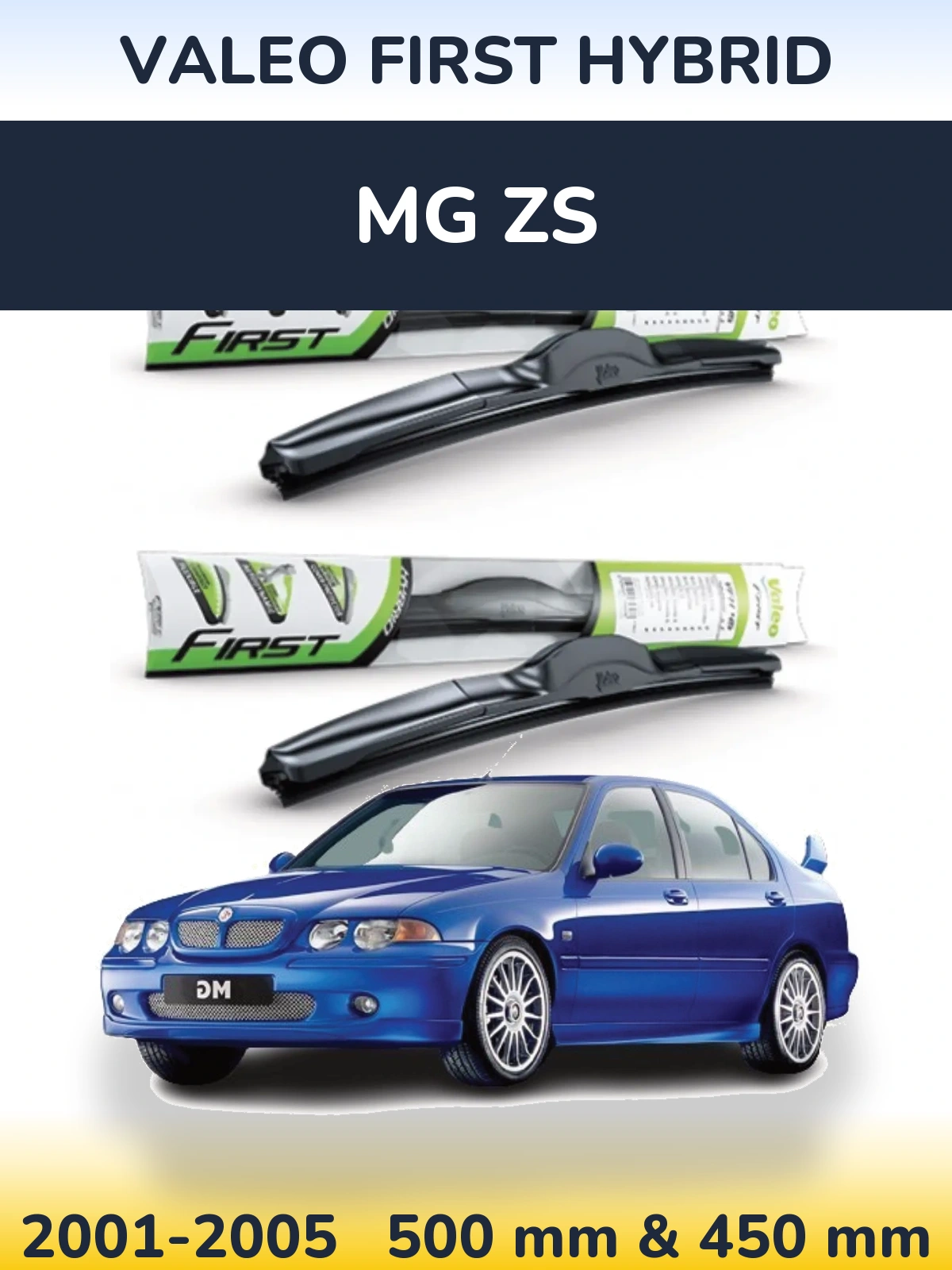 Ștergătoare Valeo First Hybrid pentru MG ZS