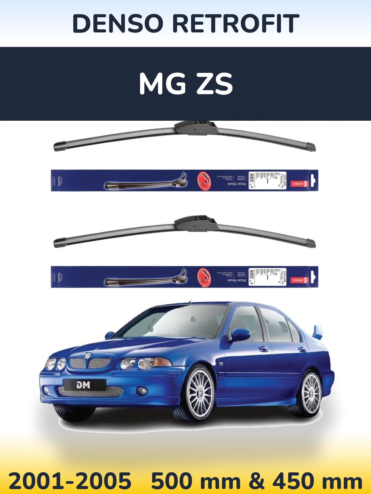 Ștergătoare Denso Retrofit pentru MG ZS