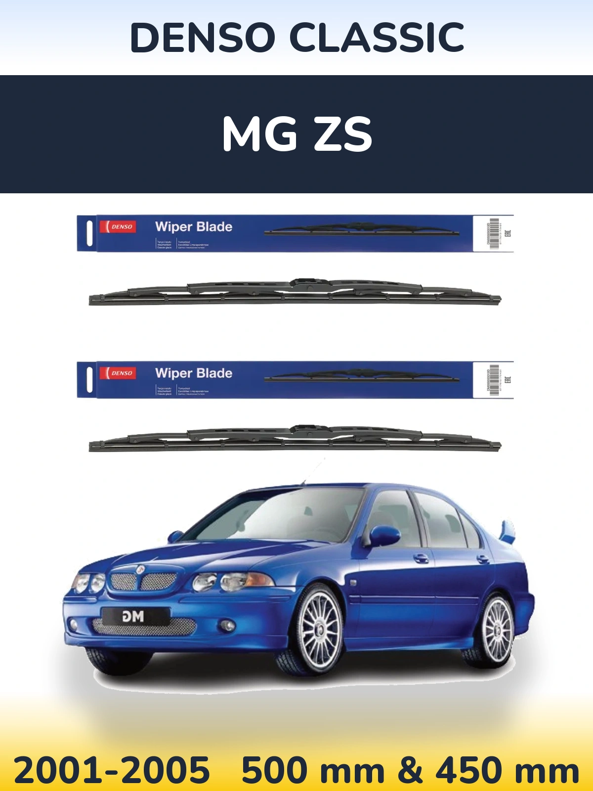 Ștergătoare Denso Classic pentru MG ZS