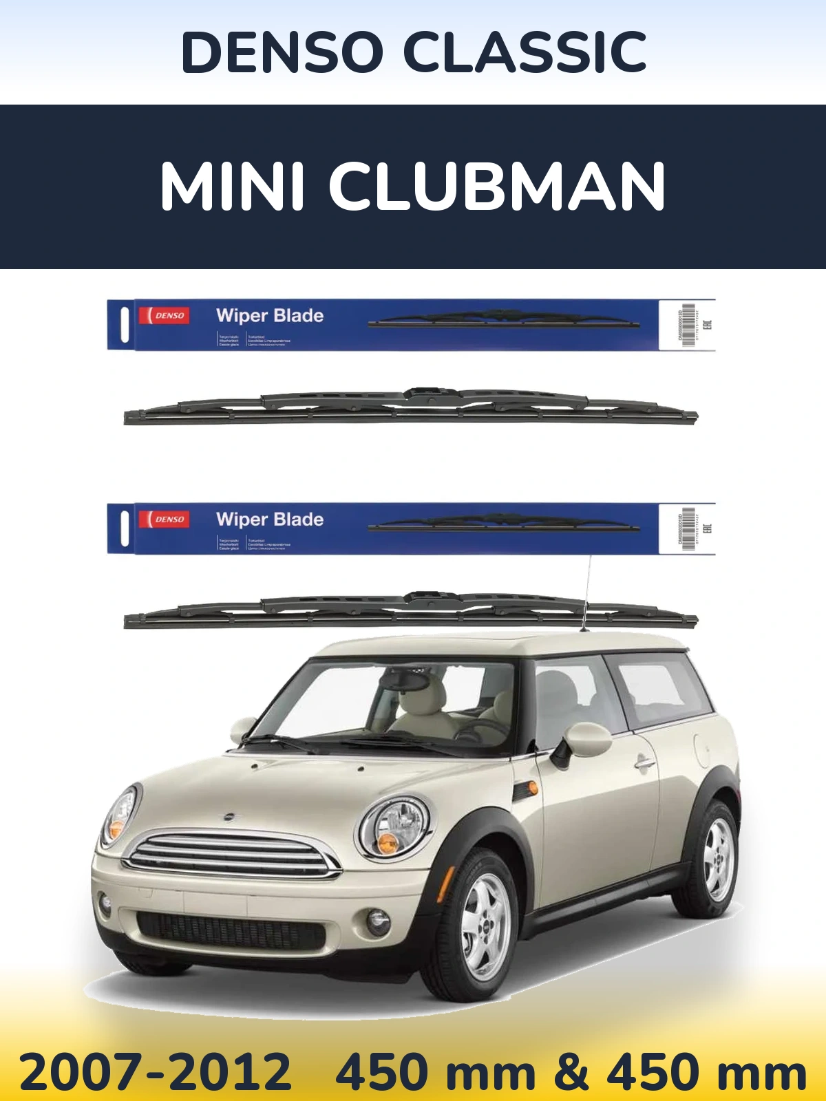 Ștergătoare Denso Classic pentru MINI Clubman