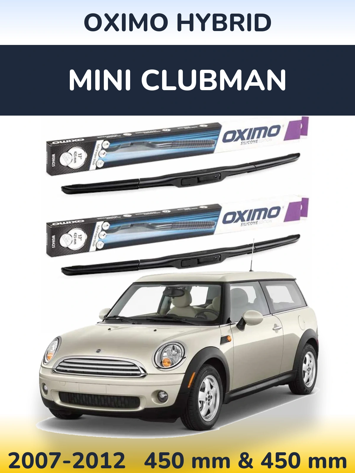 Ștergătoare Oximo Hybrid pentru MINI Clubman