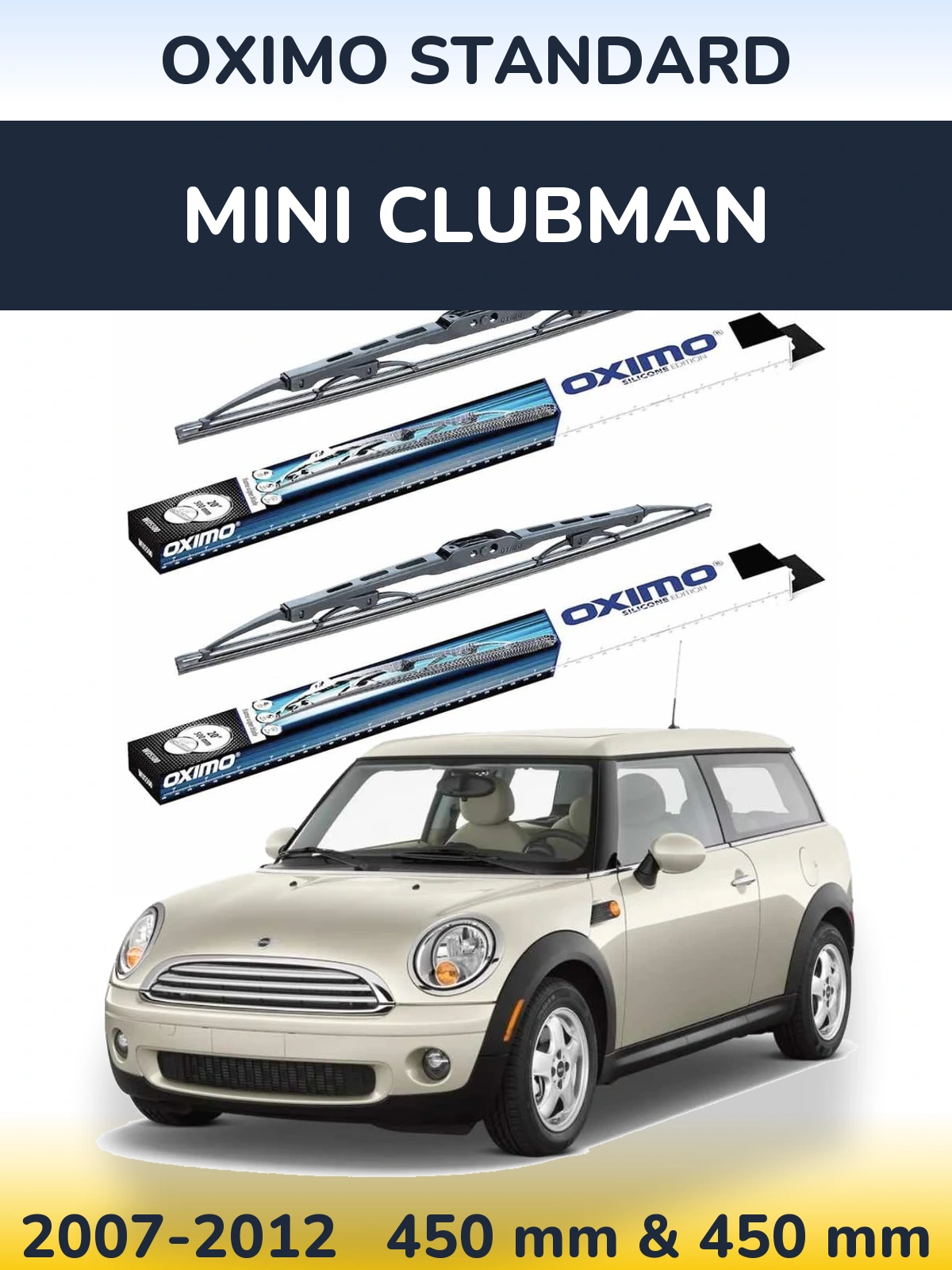 Ștergătoare Oximo Standard pentru MINI Clubman