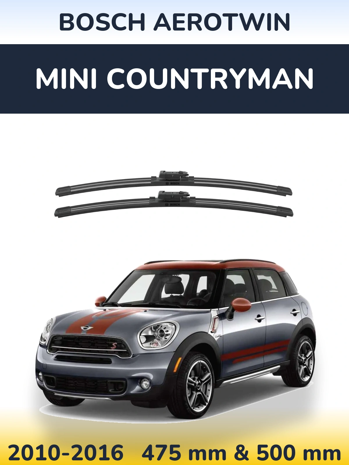 Ștergătoare BOSCH AeroTwin pentru MINI Countryman