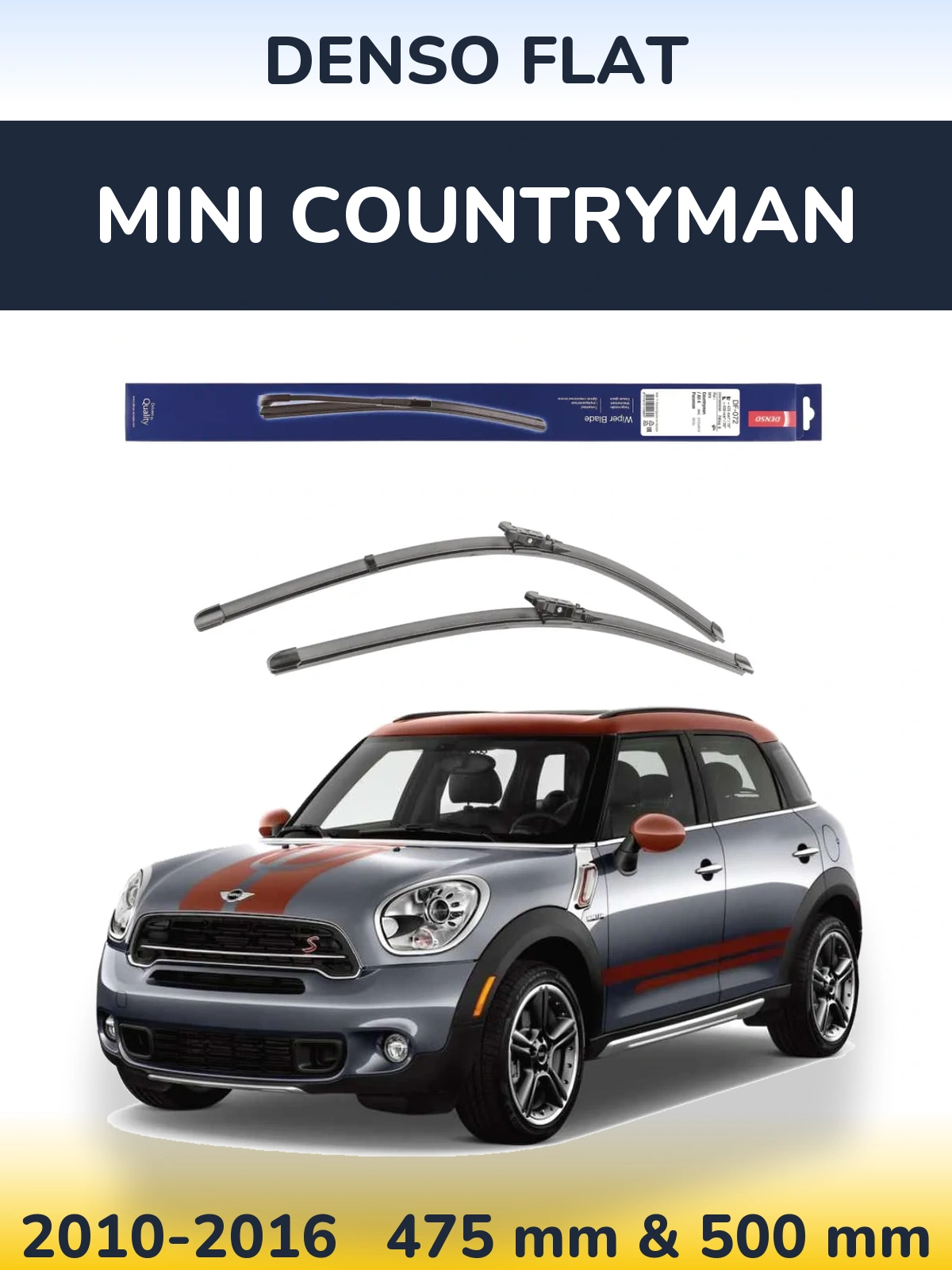 Ștergătoare Denso Flat pentru MINI Countryman
