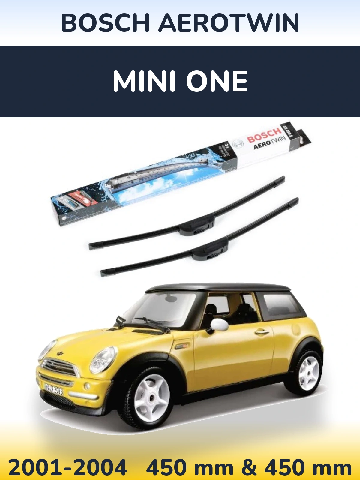 Ștergătoare BOSCH AeroTwin pentru MINI One