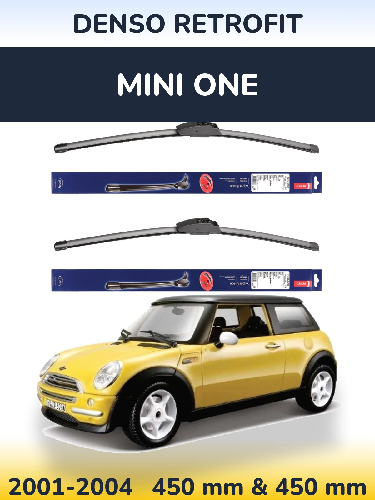 Ștergătoare Denso Retrofit pentru MINI One
