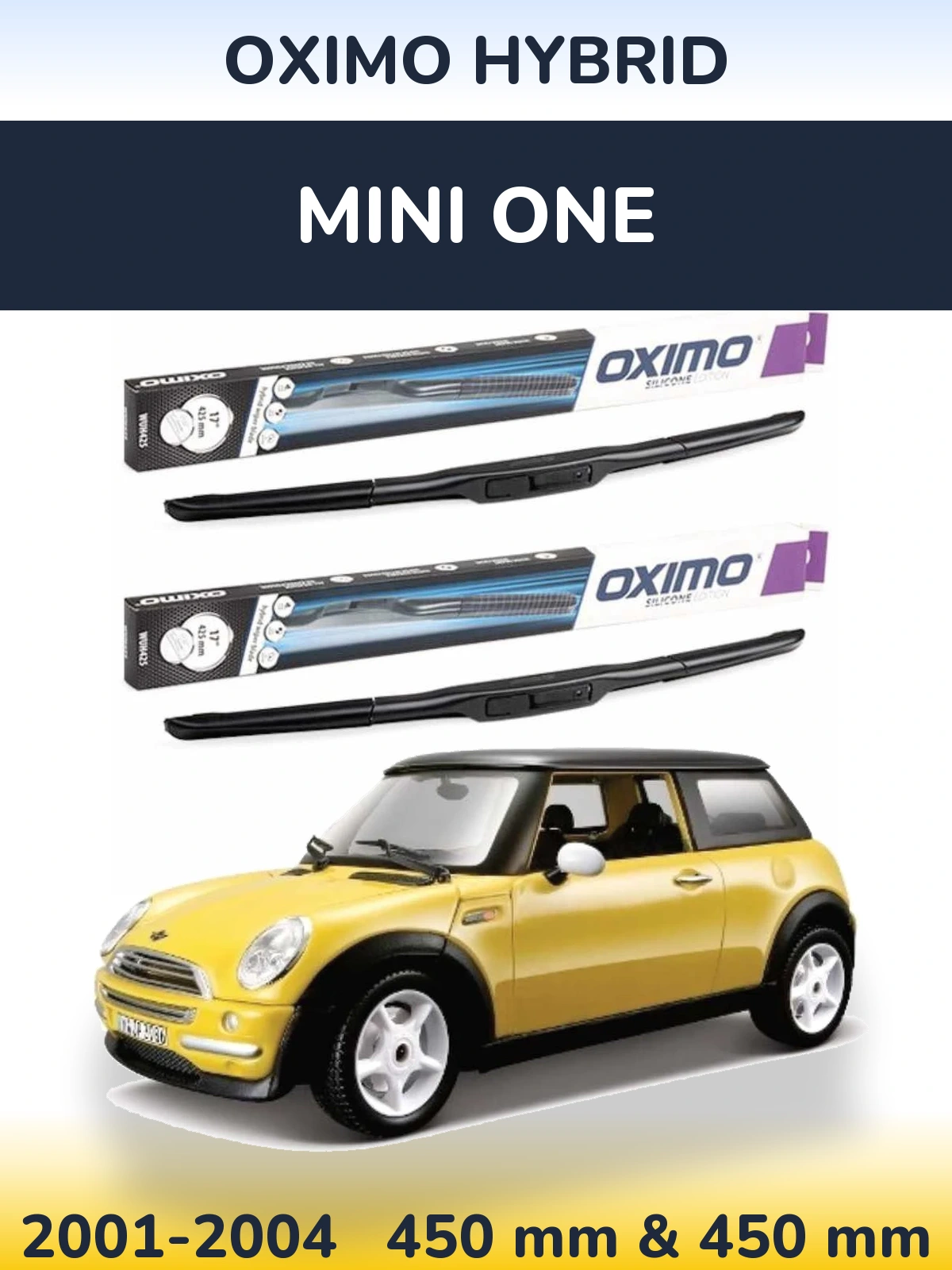 Ștergătoare Oximo Hybrid pentru MINI One