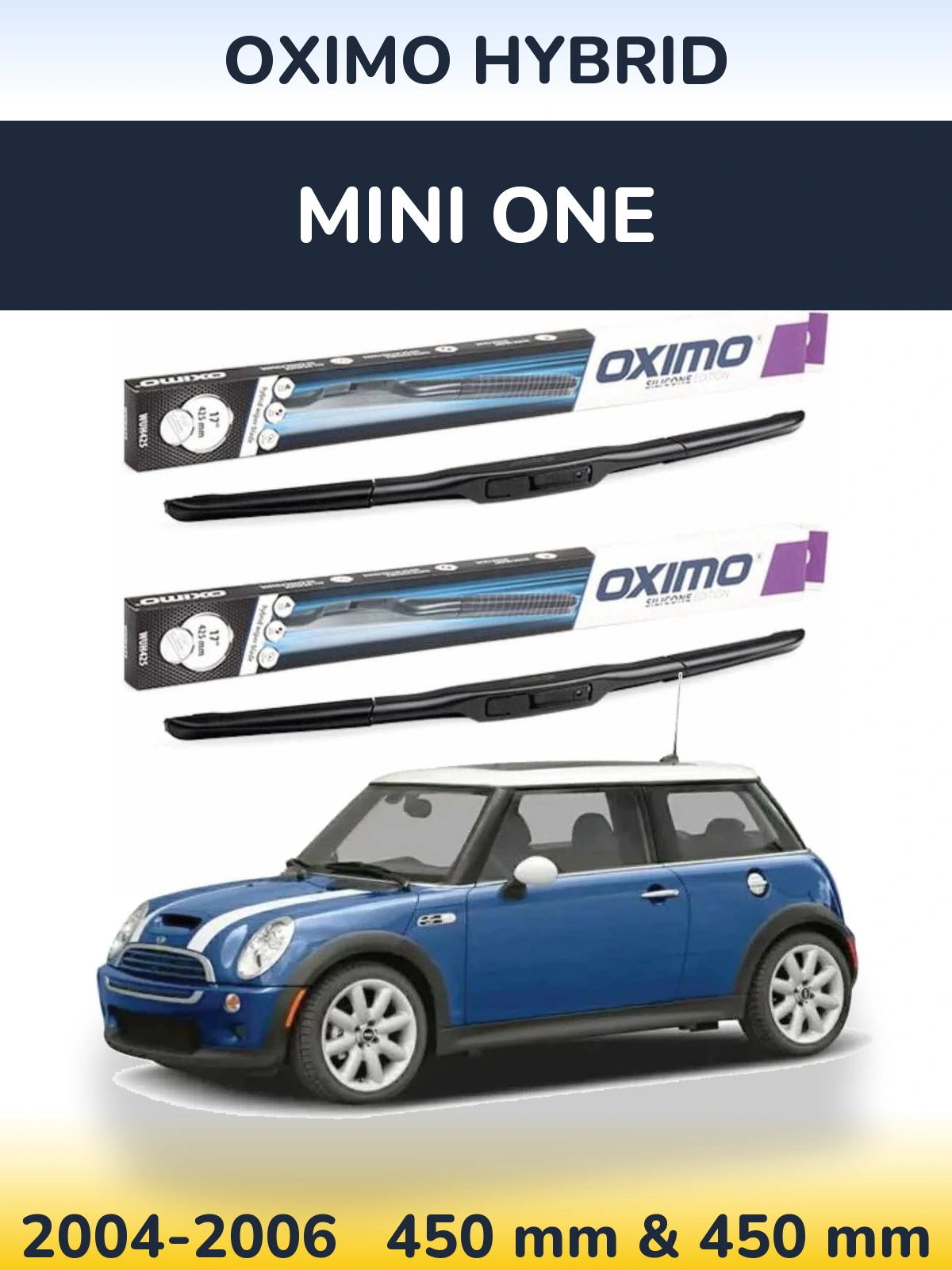 Ștergătoare Oximo Hybrid pentru MINI One
