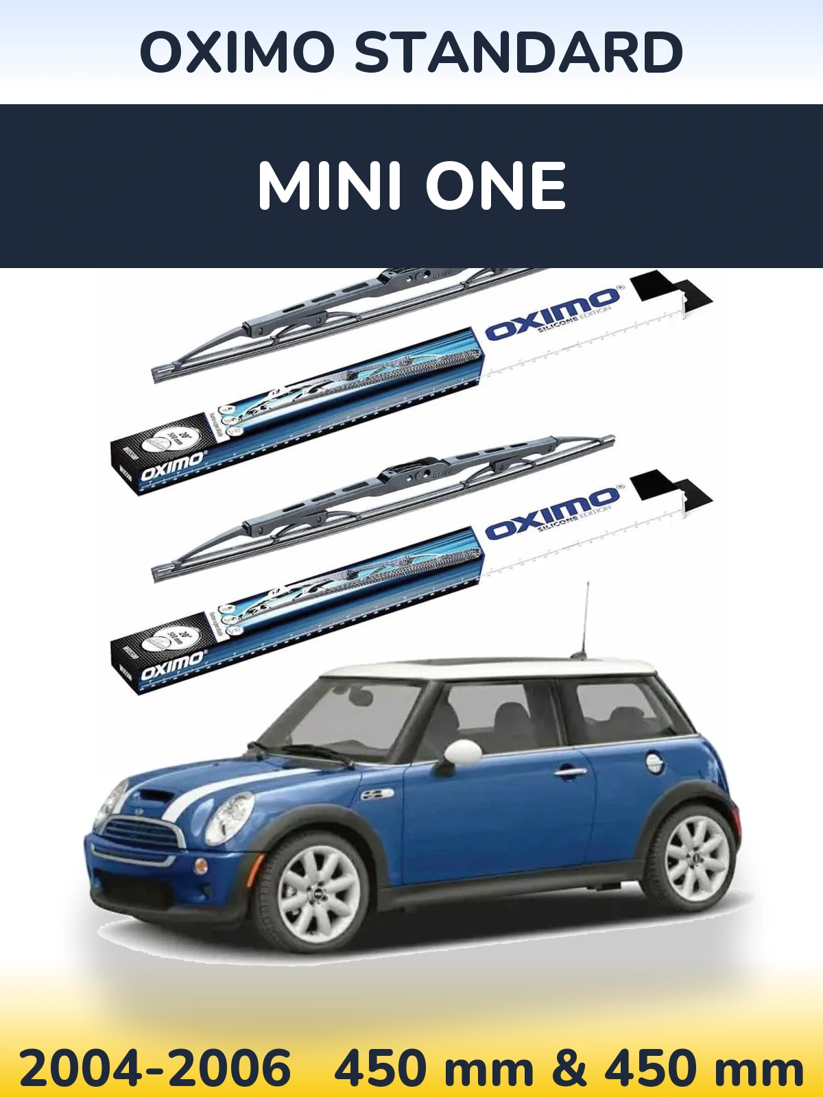 Ștergătoare Oximo Standard pentru MINI One