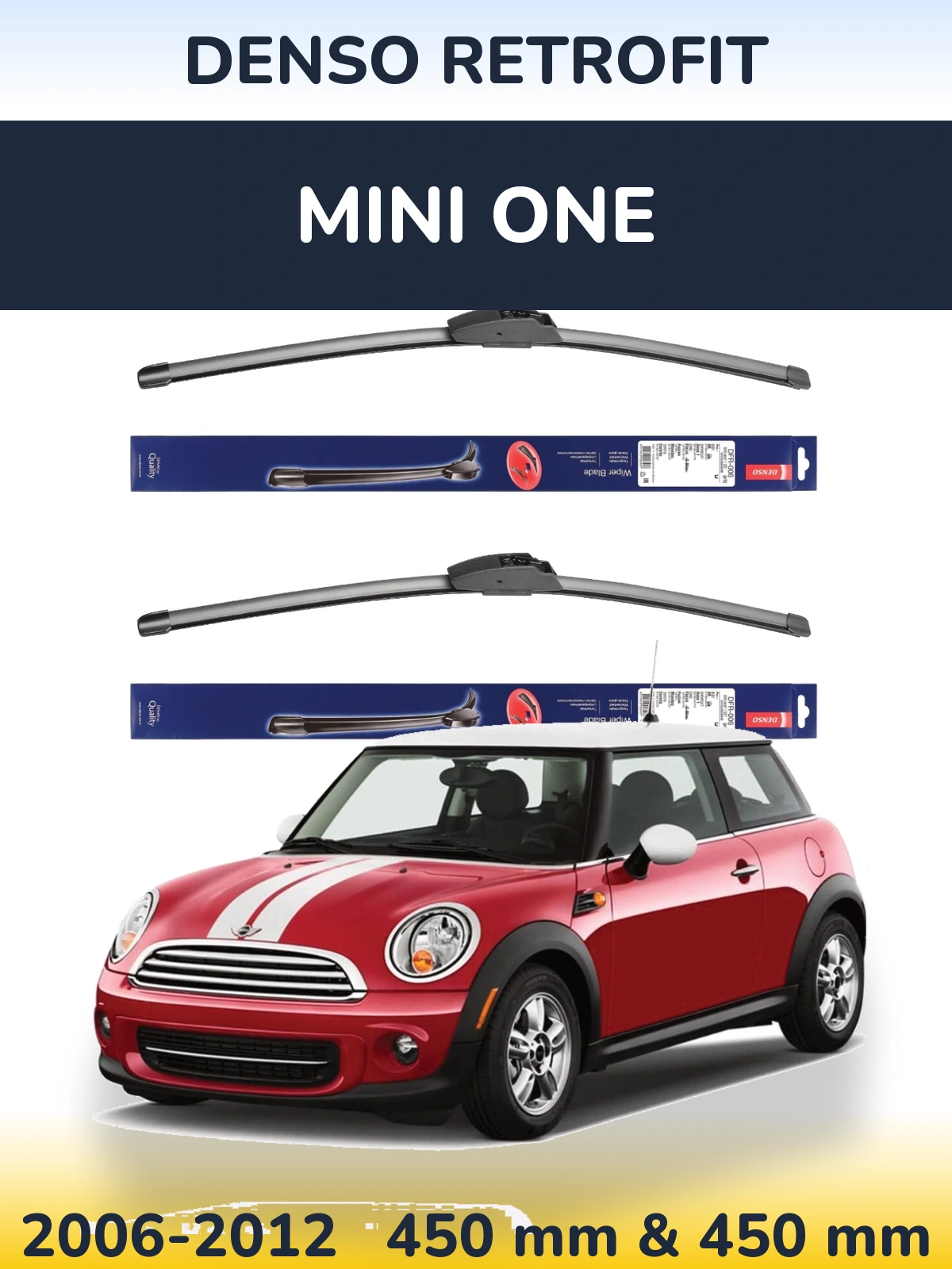 Ștergătoare Denso Retrofit pentru MINI One