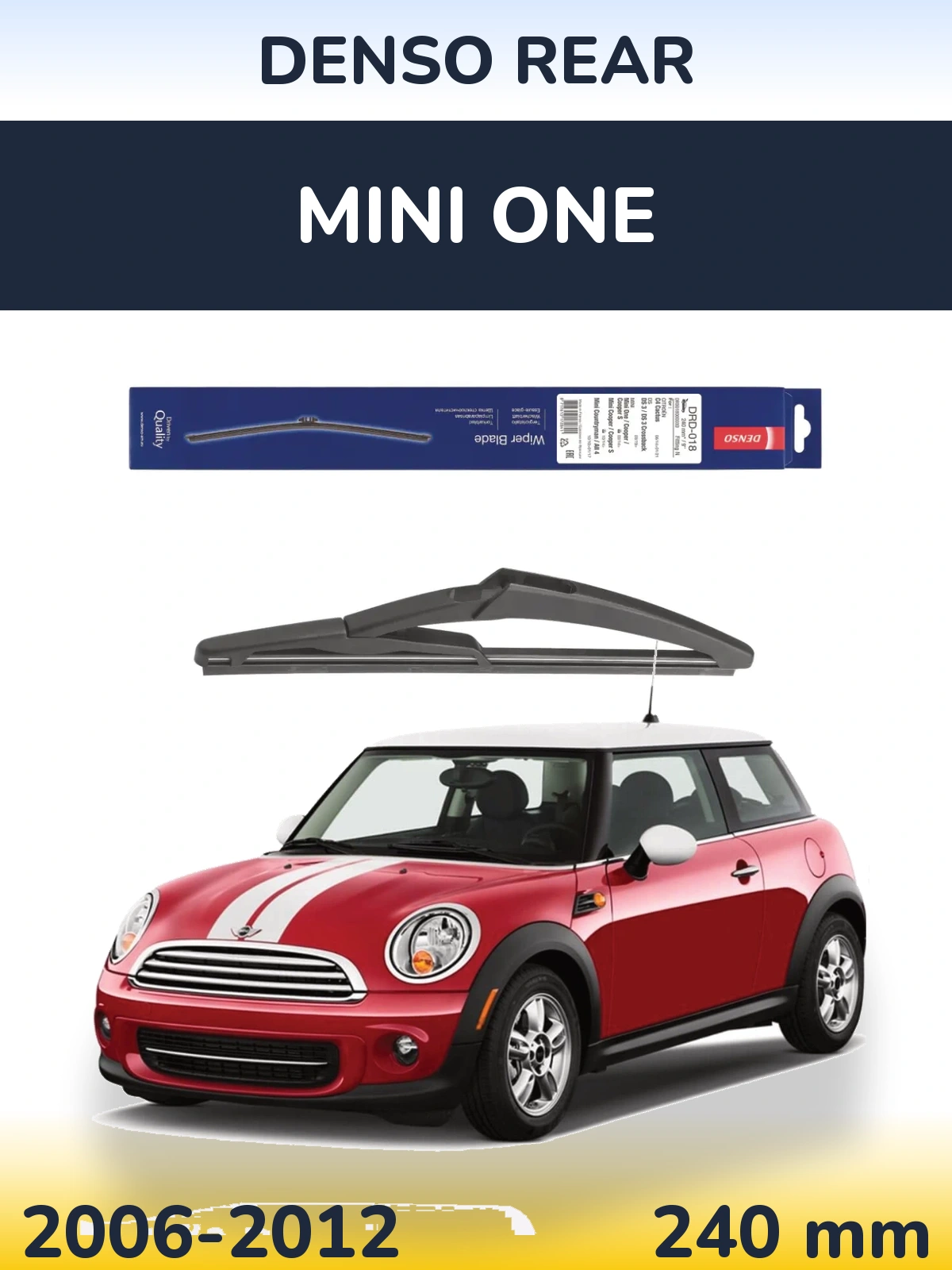 Ștergătoare Denso Rear pentru MINI One