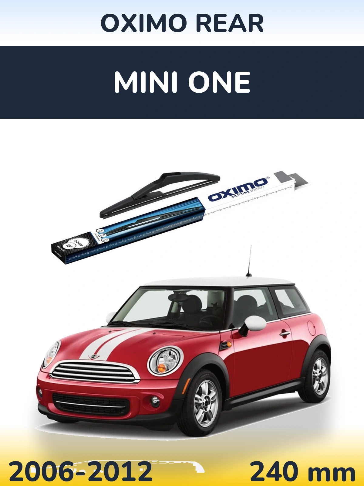 Ștergătoare Oximo Rear pentru MINI One