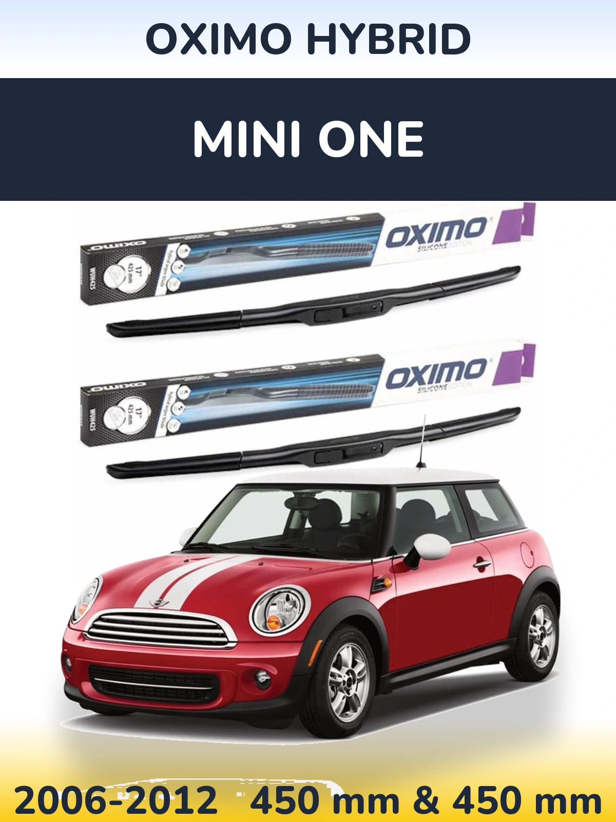 Ștergătoare Oximo Hybrid pentru MINI One