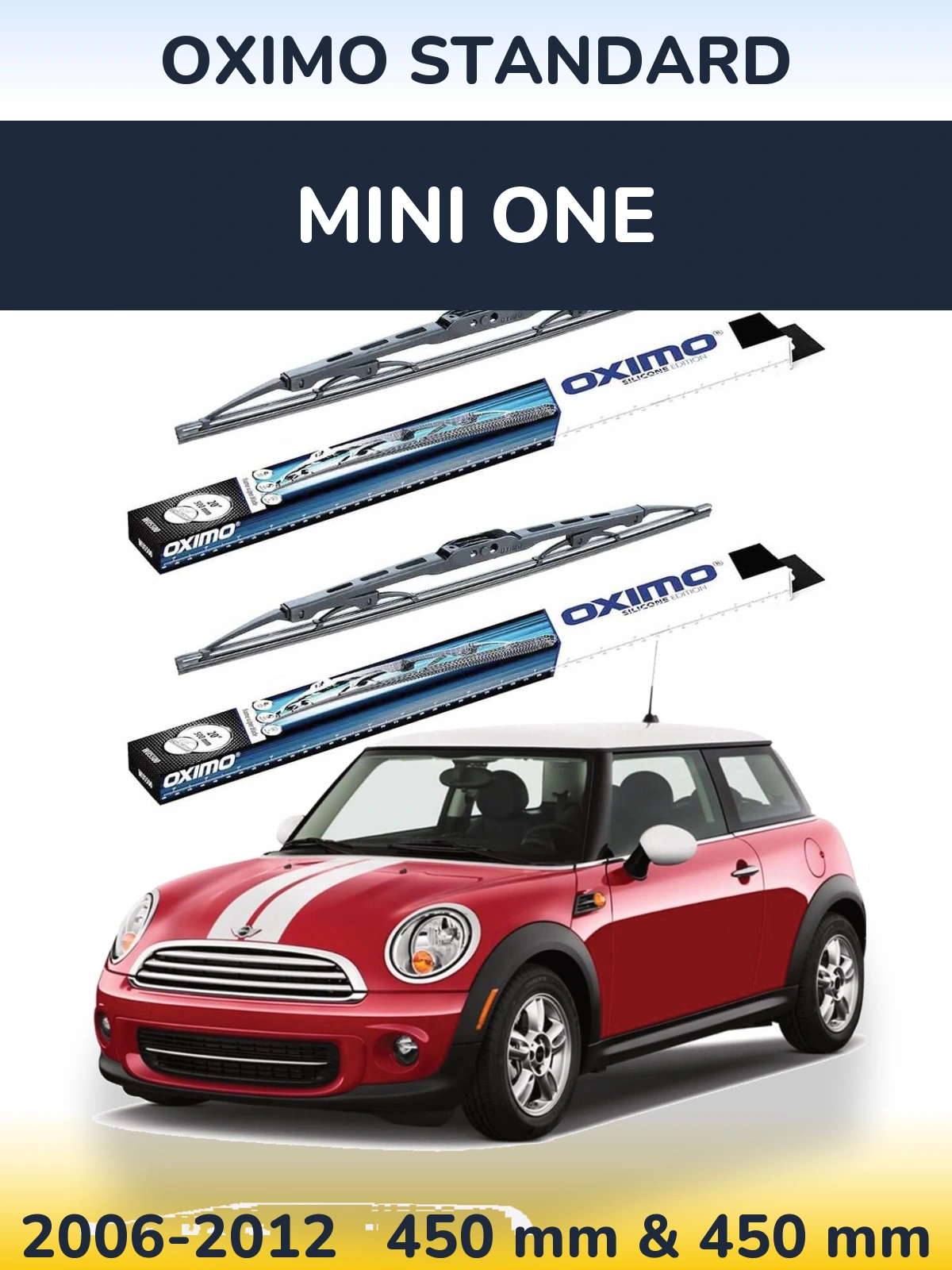 Ștergătoare Oximo Standard pentru MINI One