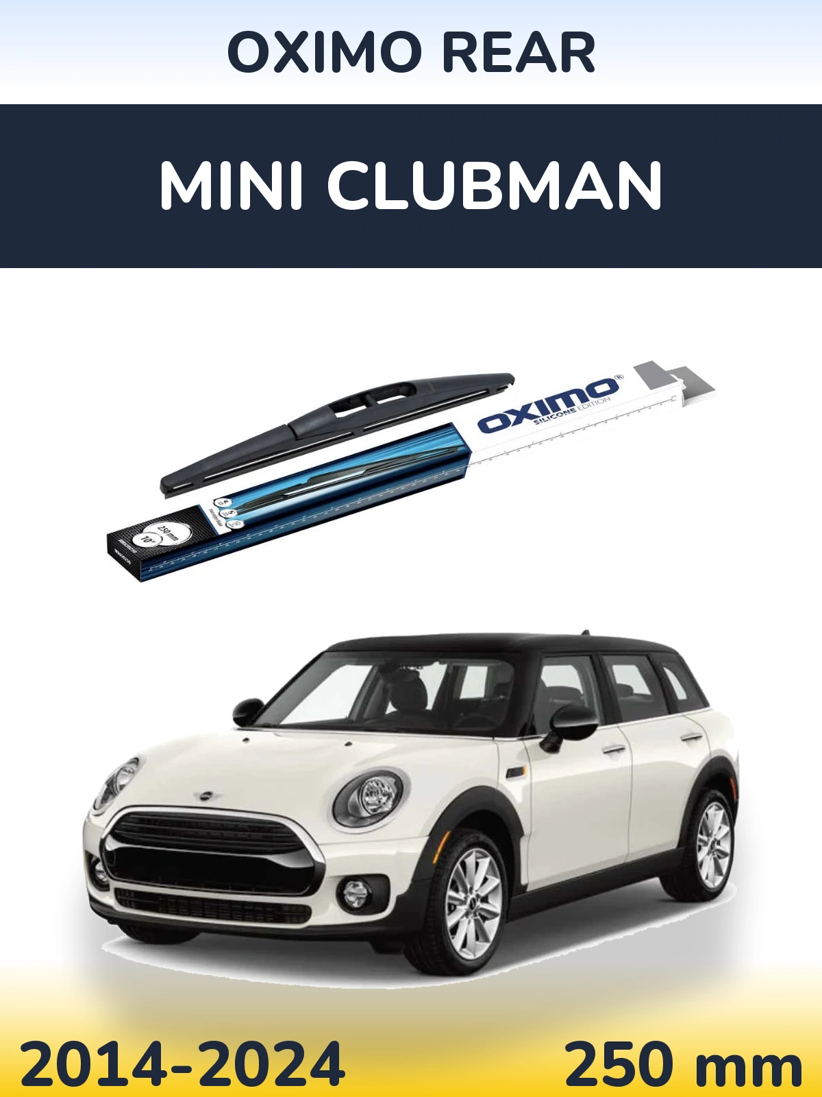 Задний дворник Oximo Rear 250 мм для MINI Clubman 2014-2024