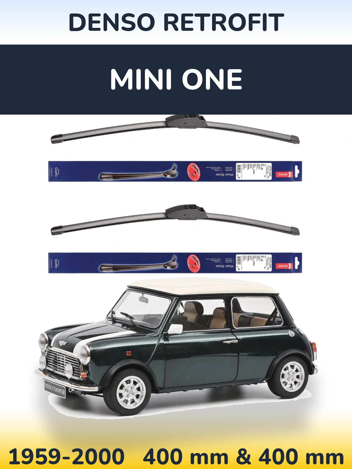 Ștergătoare Denso Retrofit pentru MINI One