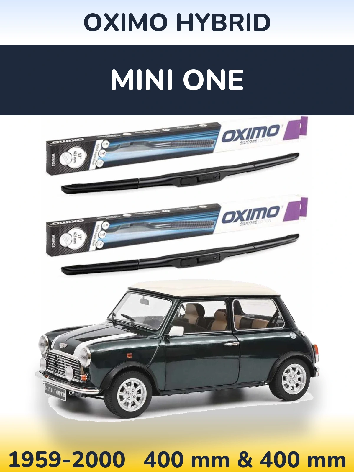 Ștergătoare Oximo Hybrid pentru MINI One