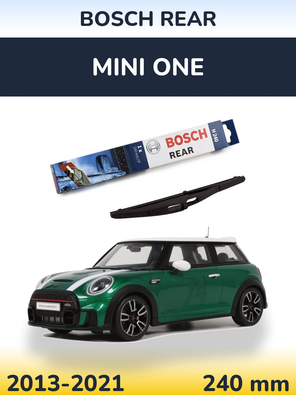 Ștergătoare BOSCH Rear pentru MINI One